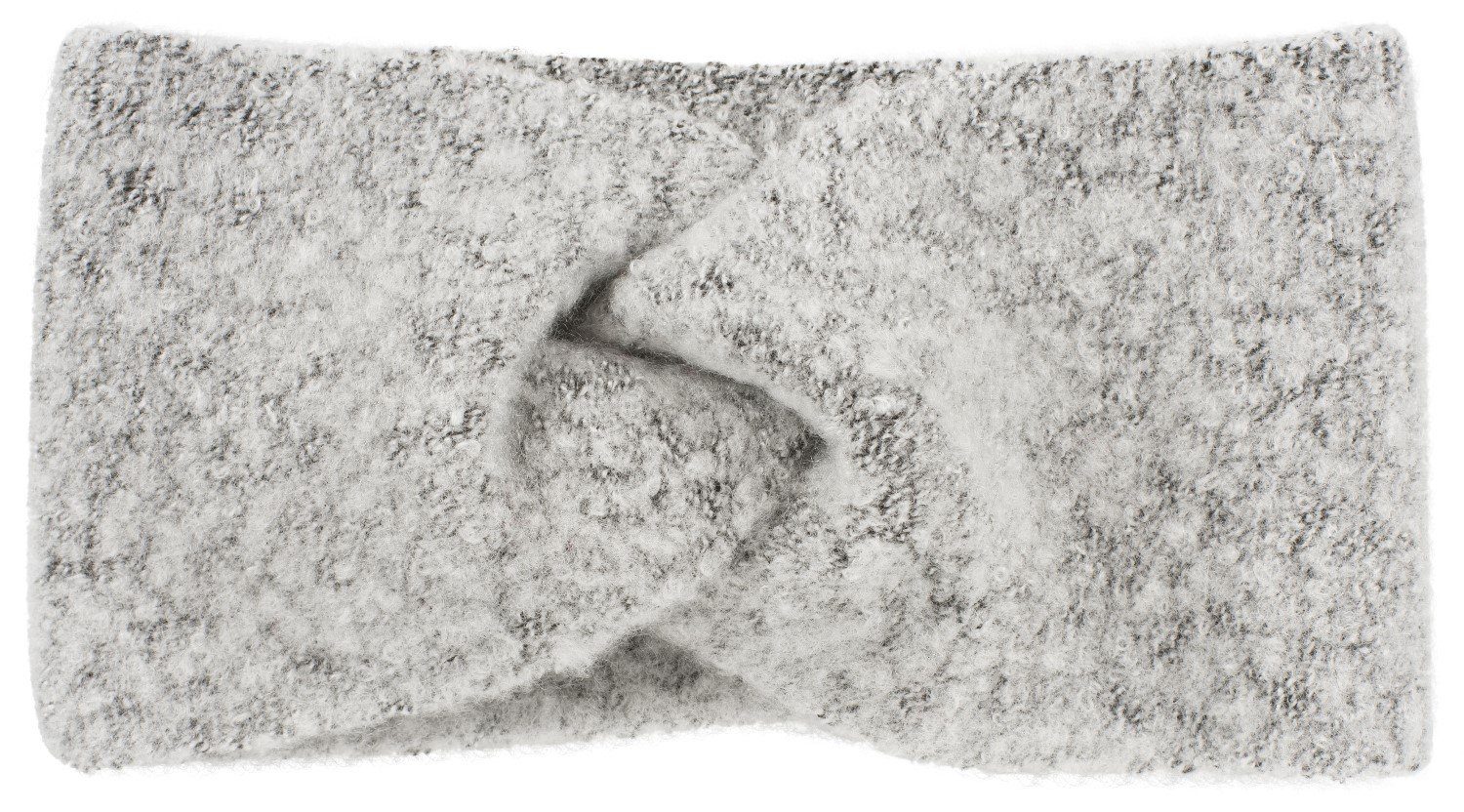 styleBREAKER Stirnband Feinstrick Stirnband meliert mit Twist Knoten (1-St) günstig online kaufen