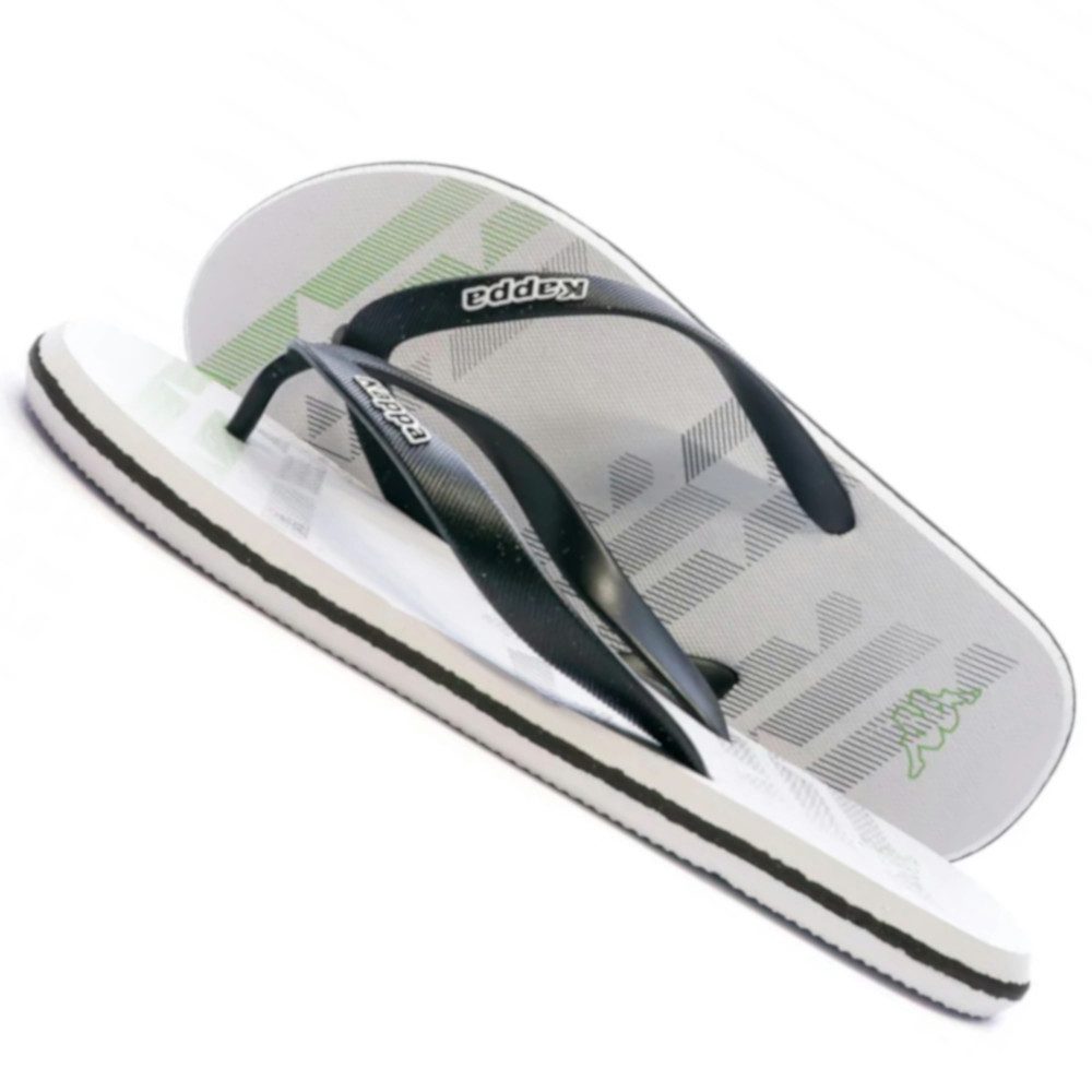 Kappa Zehensandale Logo Maceo 2 Flip Slip On Zehentrenner Wasserfreundlich, elastisch und federleicht