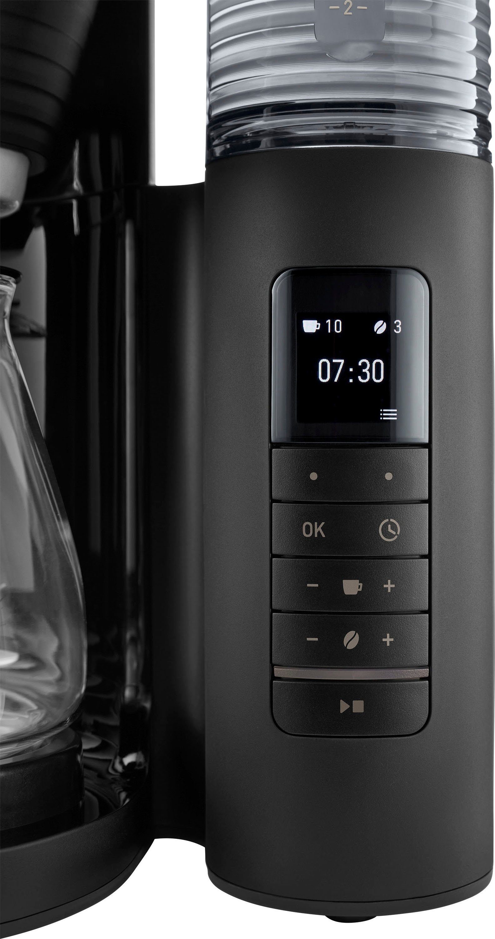 Melitta Kaffeemaschine mit Mahlwerk 1030-02, 1,25l Kaffeekanne, Papierfilter 1x4 – Bild 5 von 5