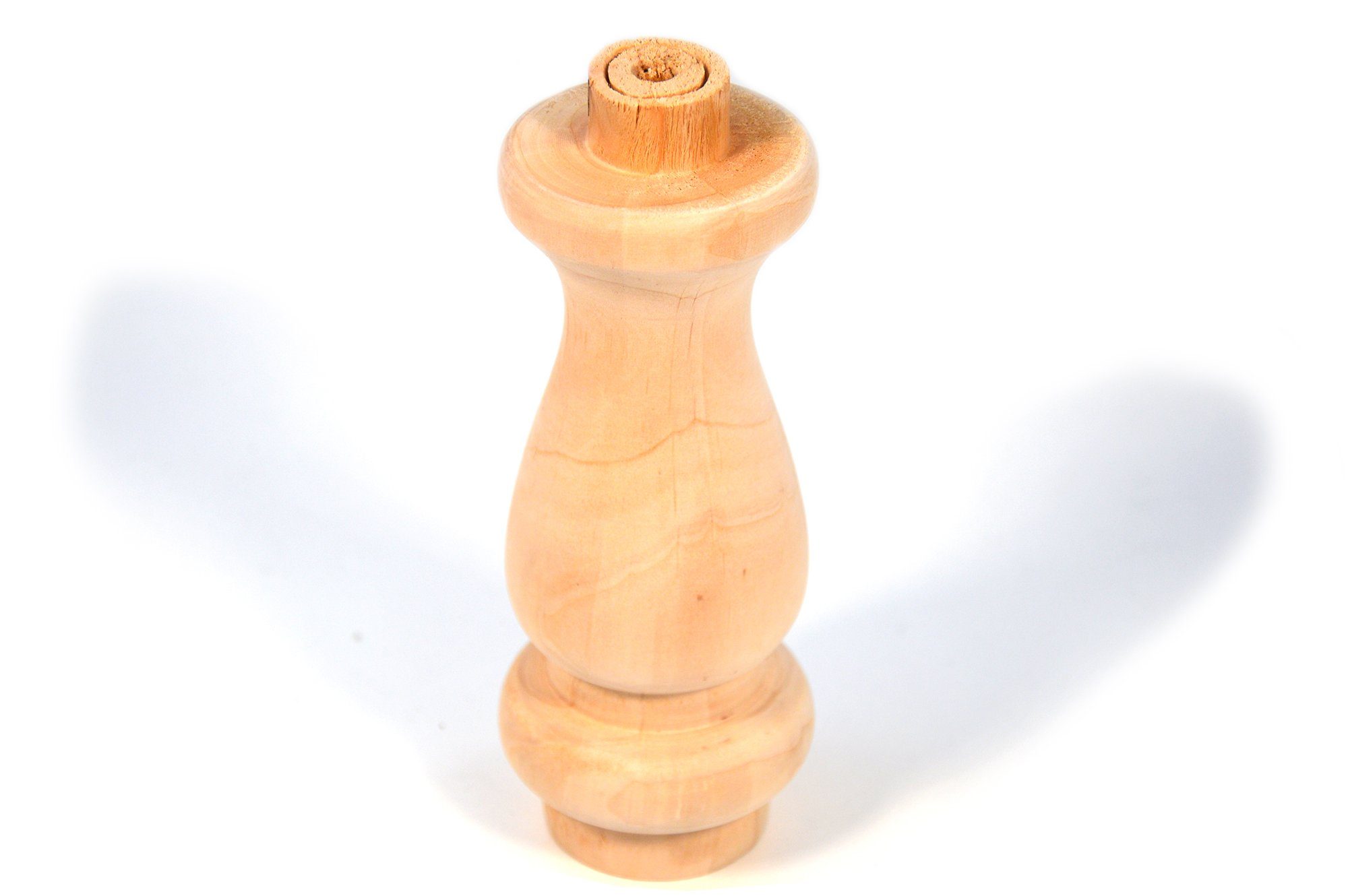 IHC Tischbein 4 Stück Holzmöbelfüße Holzbasis für Möbel & Schränke Möbelfüße