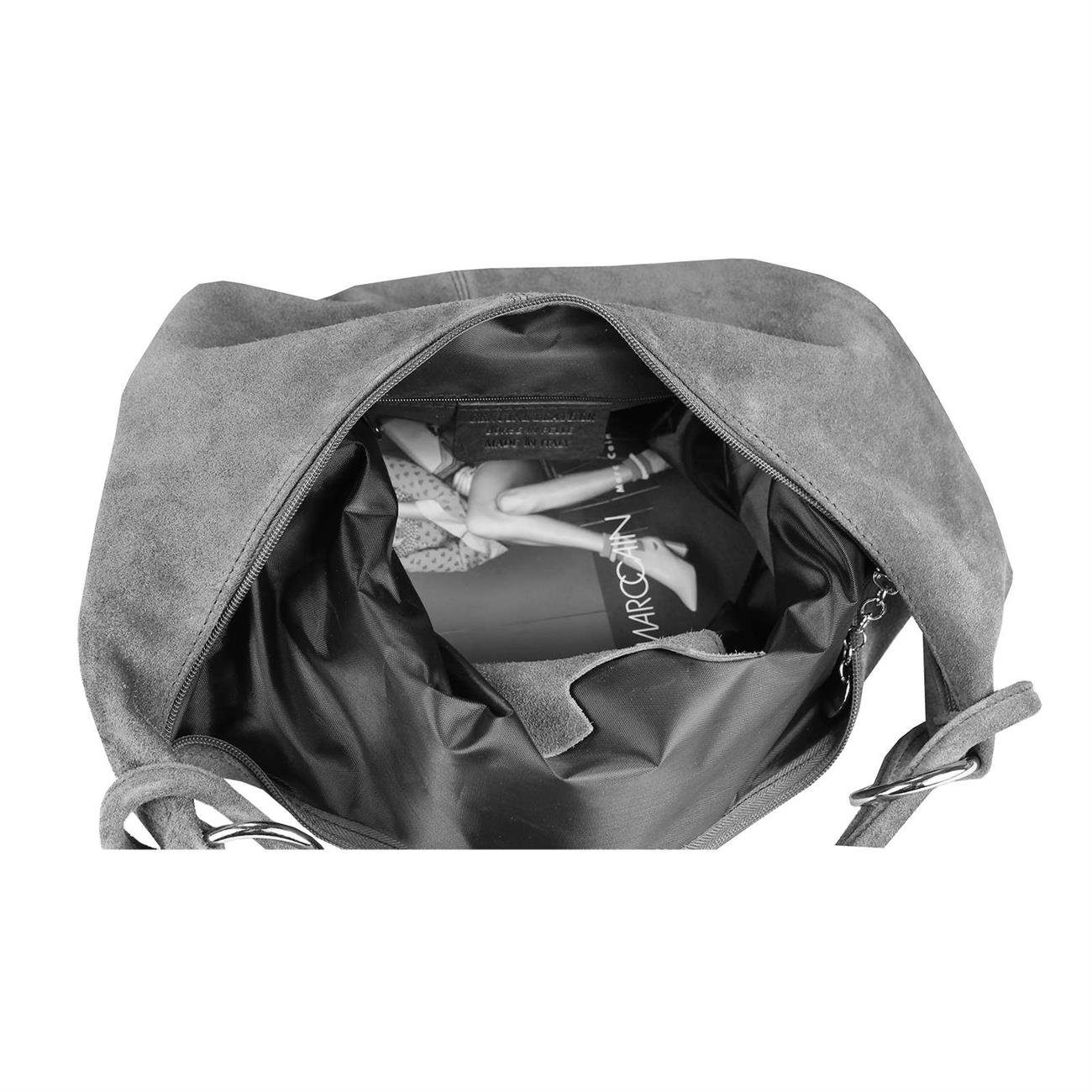 ITALYSHOP24 Schultertasche Made in Italy Damen Leder Tasche Shopper Umhänge günstig online kaufen