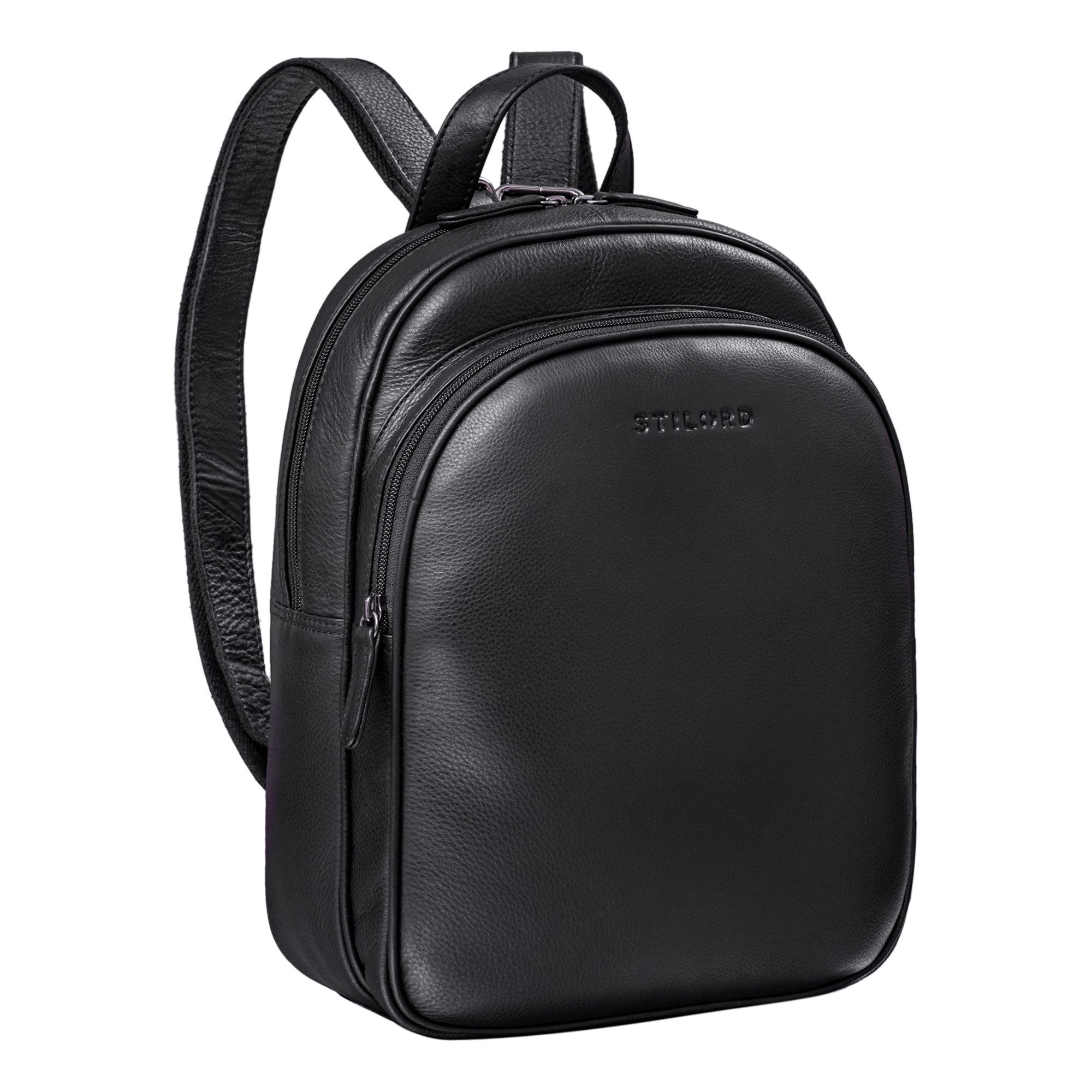 Cityrucksack "Aubrey" Damen Tagesrucksack Leder
