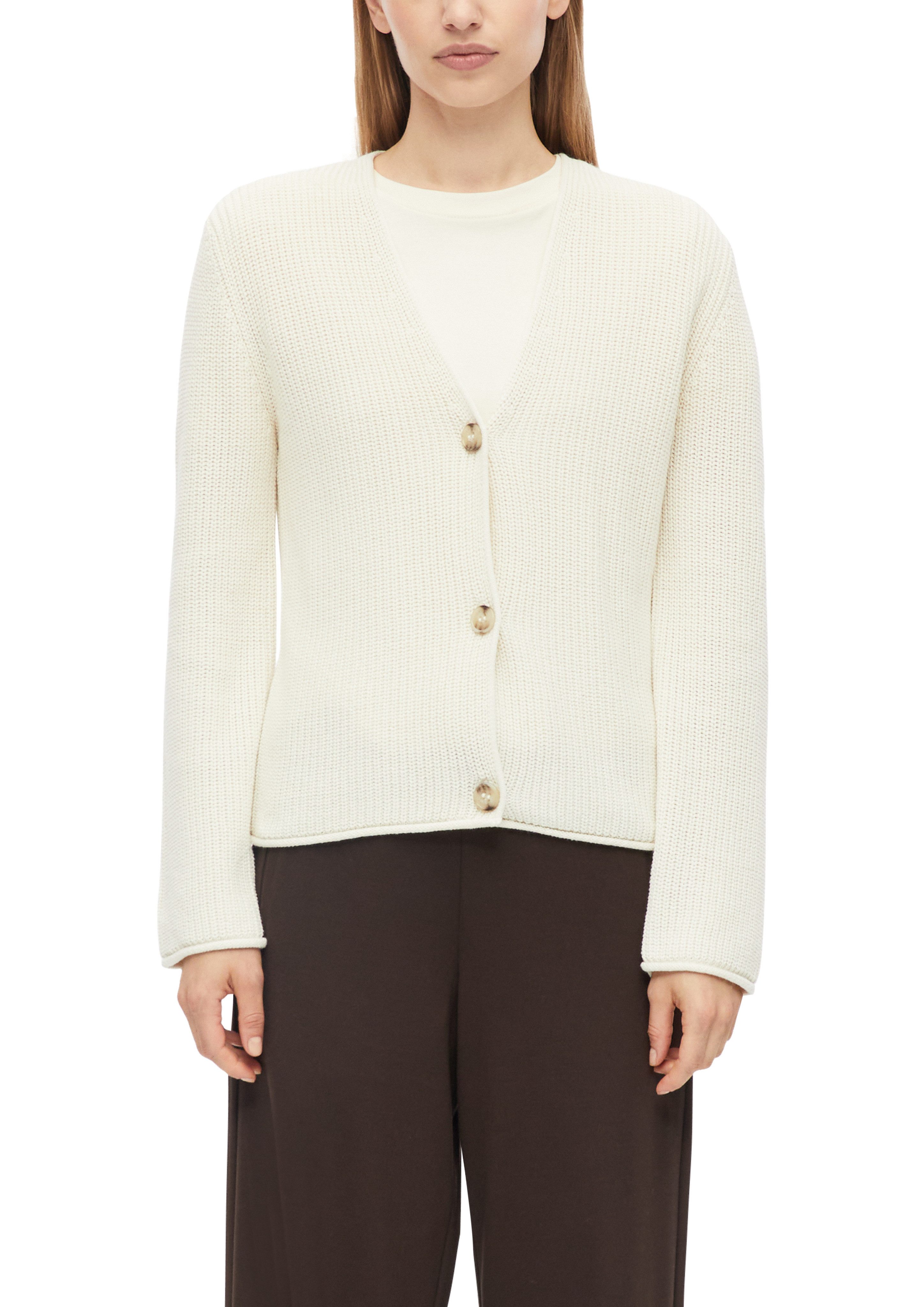 s.Oliver Strickjacke mit V-Ausschnitt