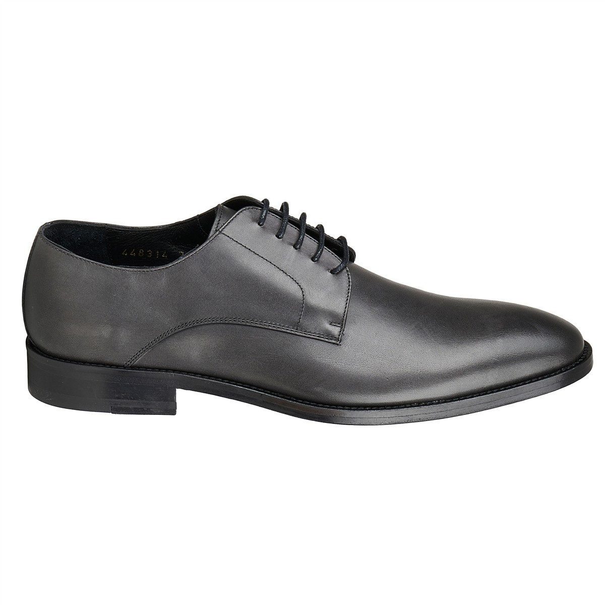 Wilvorst Wilvorst SCHUHE Herren Schnürschuh Kalbsleder Anthrazit Schnürschuh