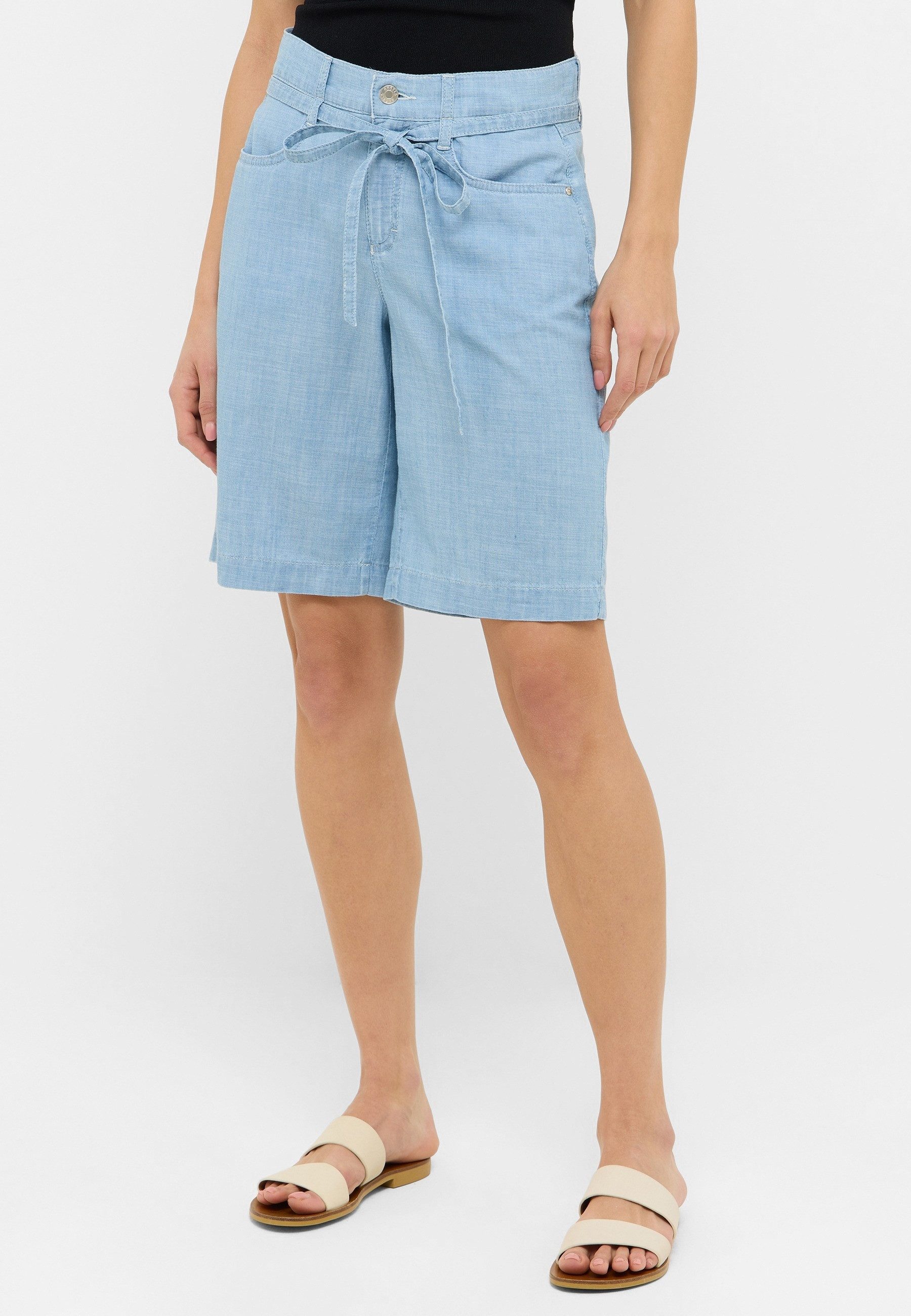 AENGELS Shorts AENGELS Wide Leg Short Belt (1-tlg)
