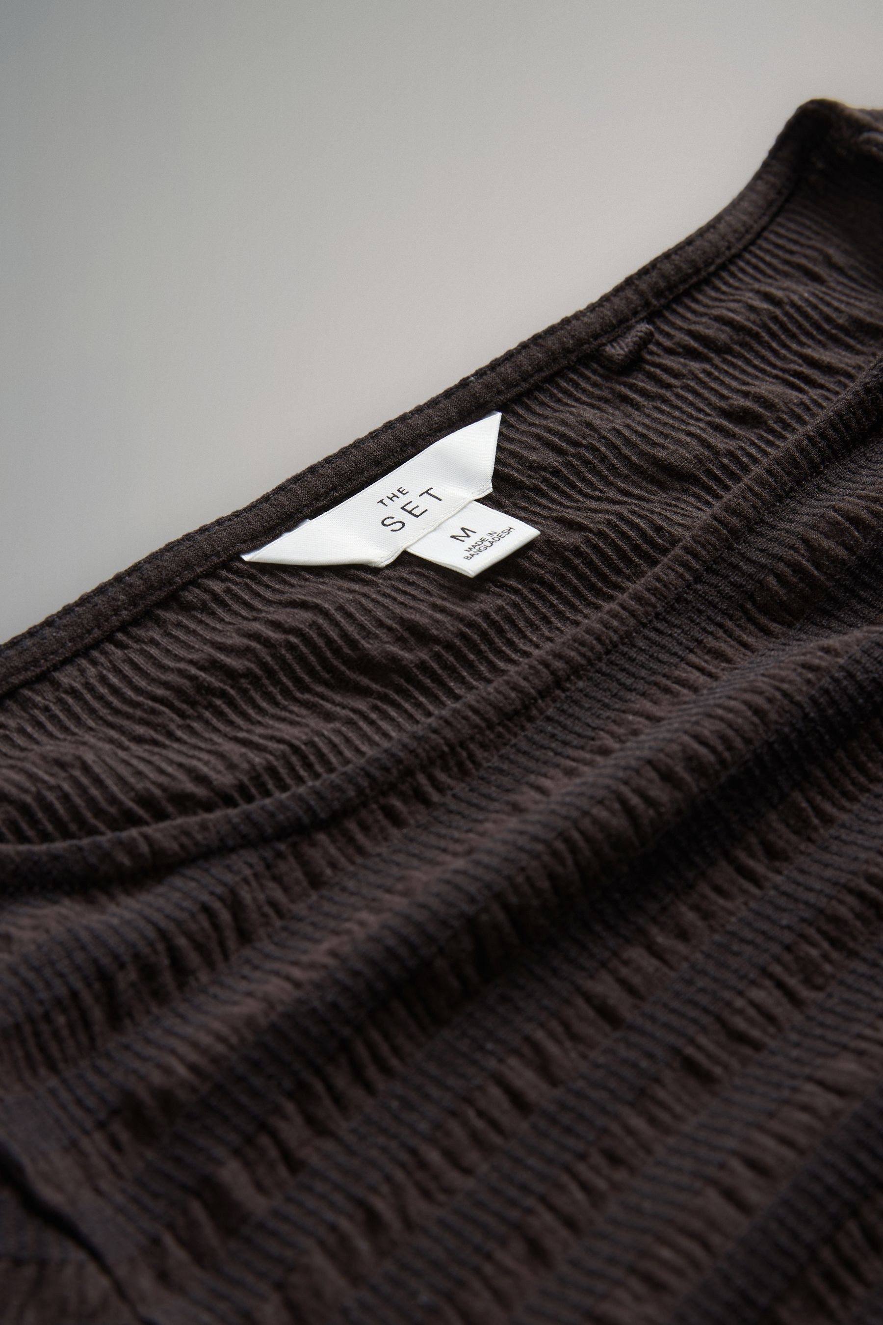 The Set Langarmshirt The Set Strukturierte Langarmshirts, 3er-Pack (3-tlg)