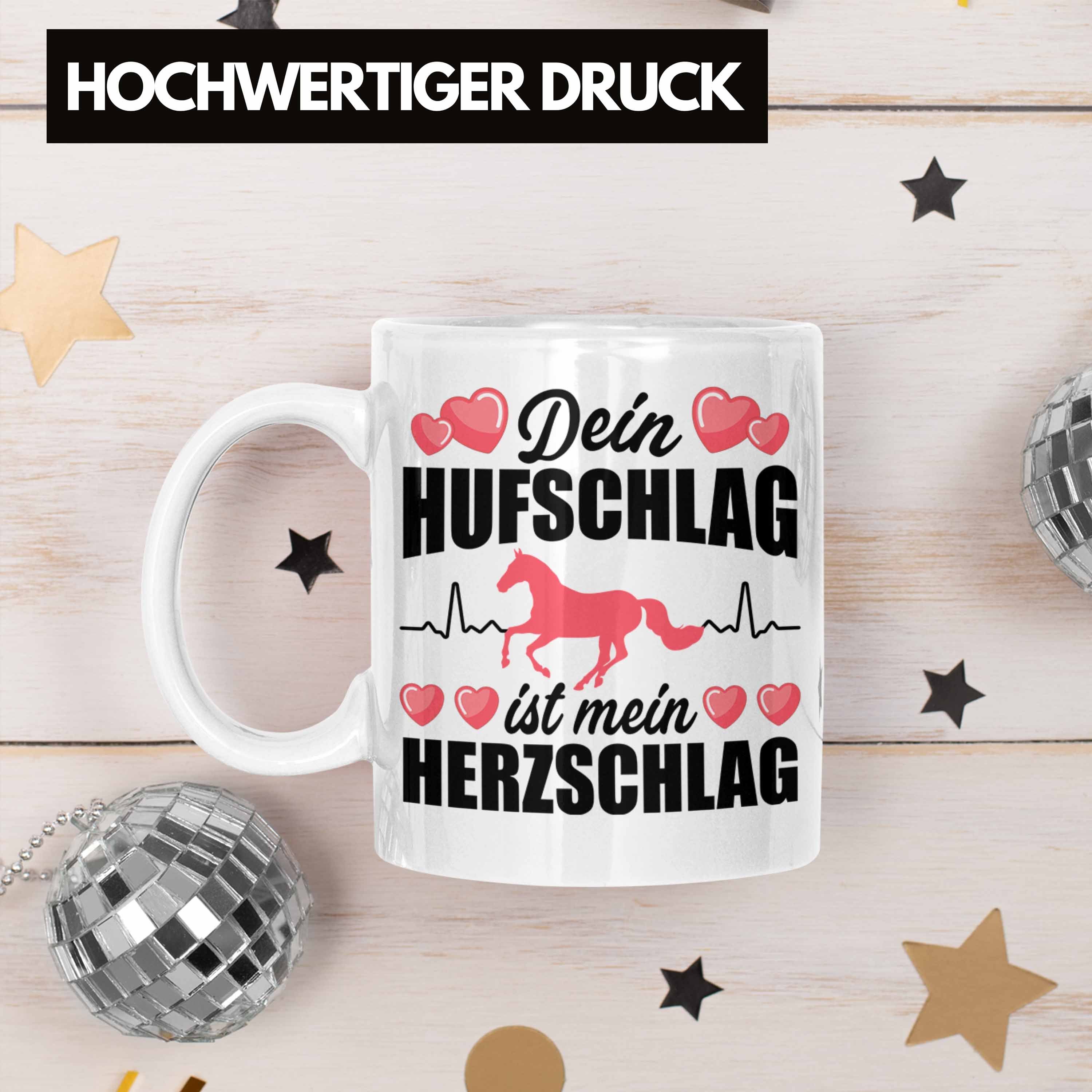 Trendation Tasse Trendation - Pferde Tasse Geschenk Mädchen Spruch Reiten Geschenke Pfe