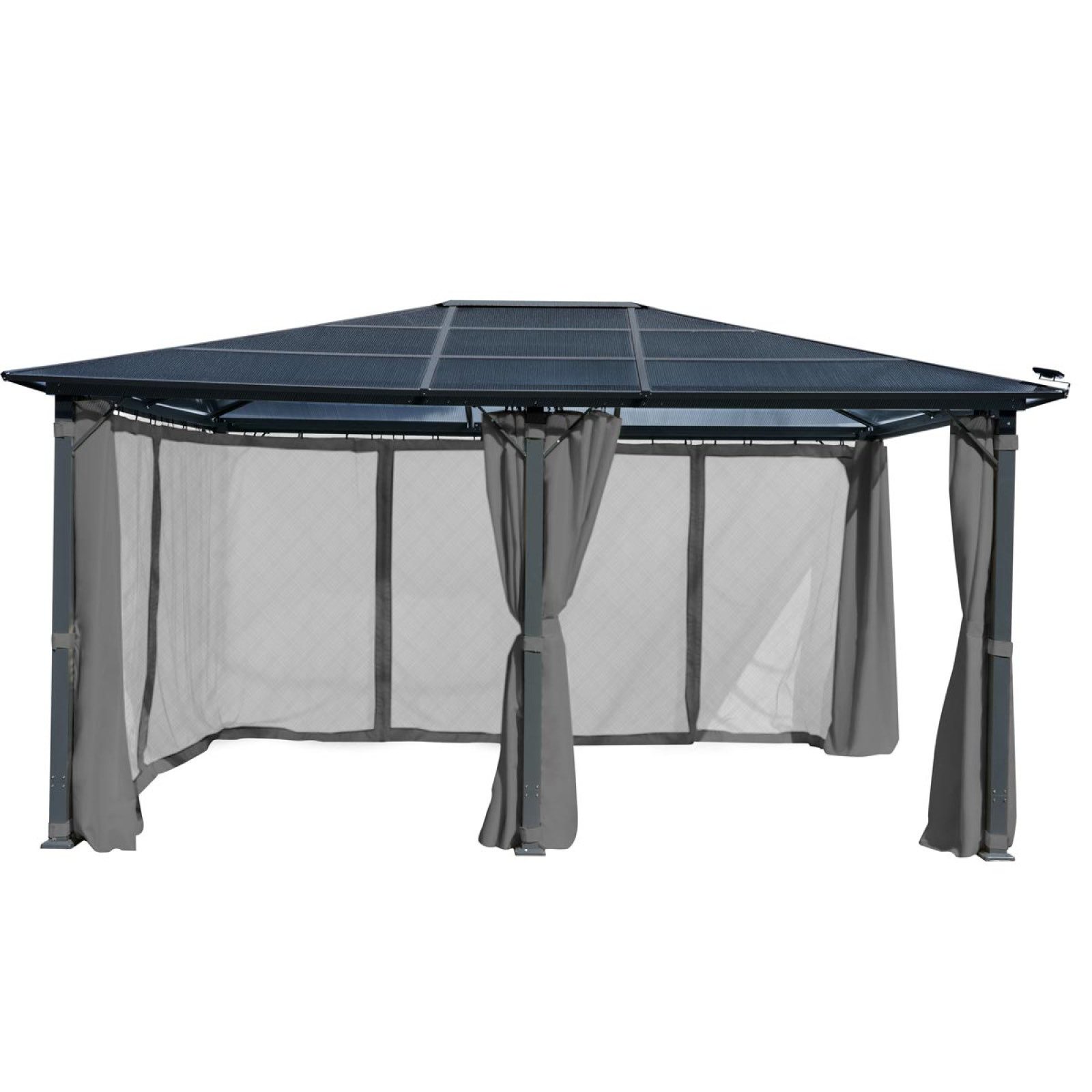 BRAST Pavillon Premium Aluminium Größen 3x4m 3,6x4,8m Moskitonetz, mit 4 Se günstig online kaufen