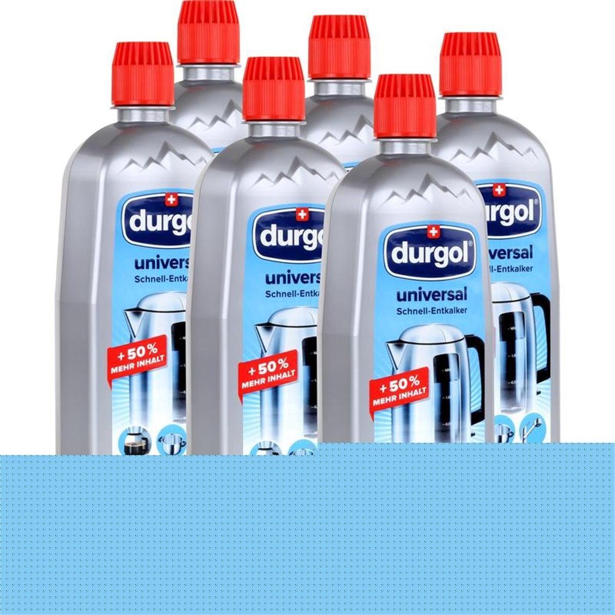 Durgol Durgol Universal Schnell-Entkalker 750ml - schonend, hochwirksam (6er Pack) Entkalker | Entkalker