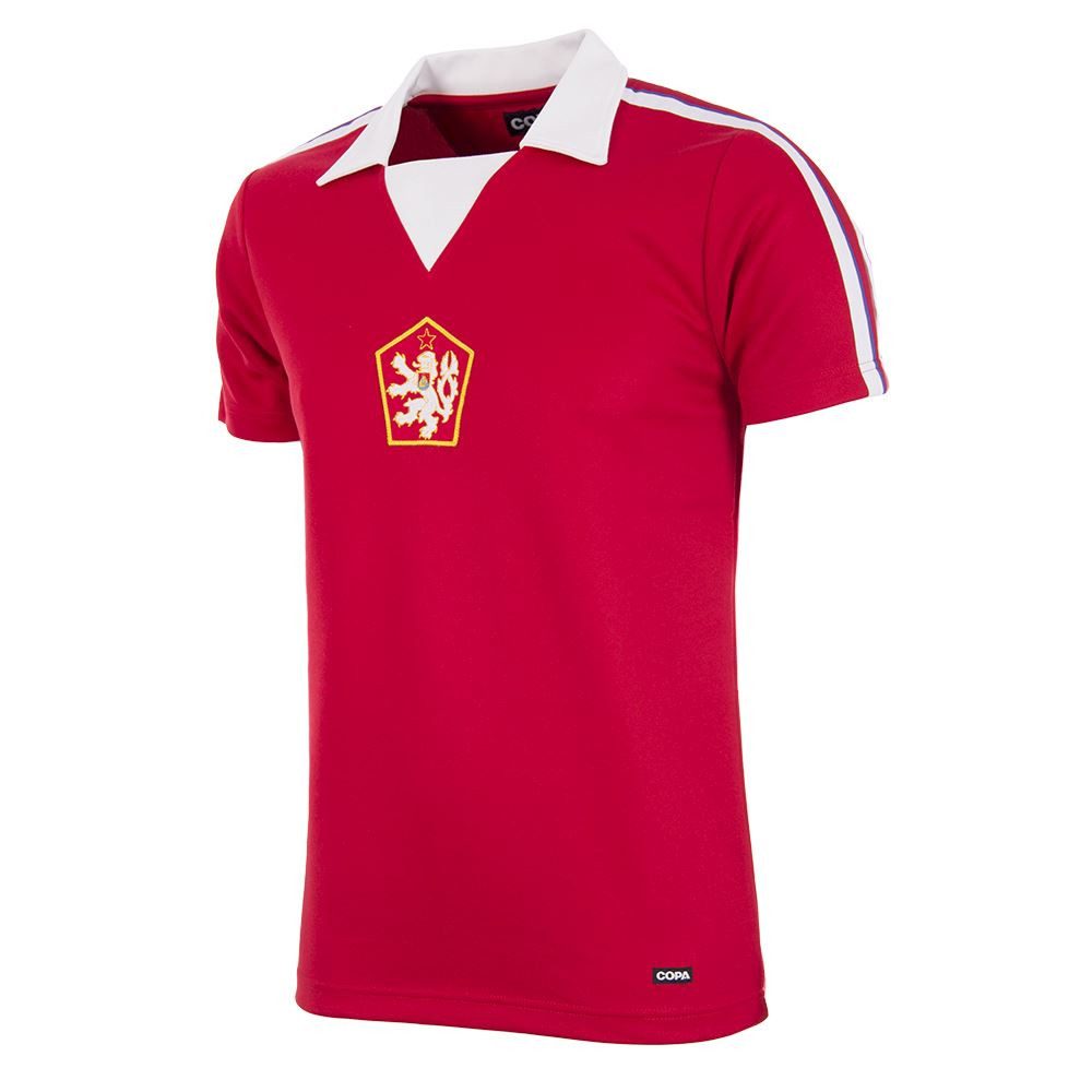 COPA Fußballtrikot Retro Trikot Tschechoslowakei 1976
