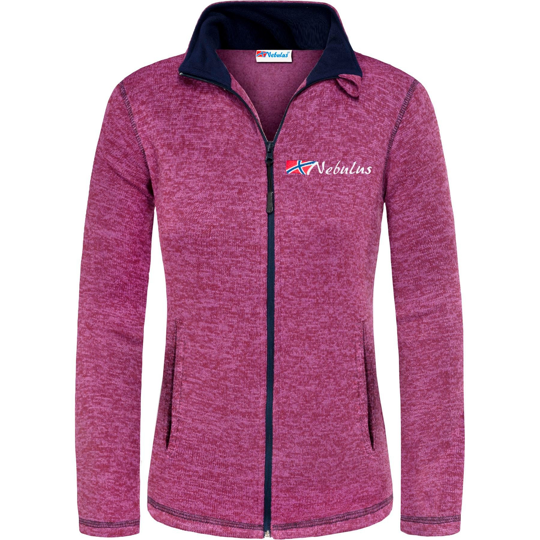 Nebulus Fleecejacke TANNA, P5193 - Damen, lila-navy, XXL/44