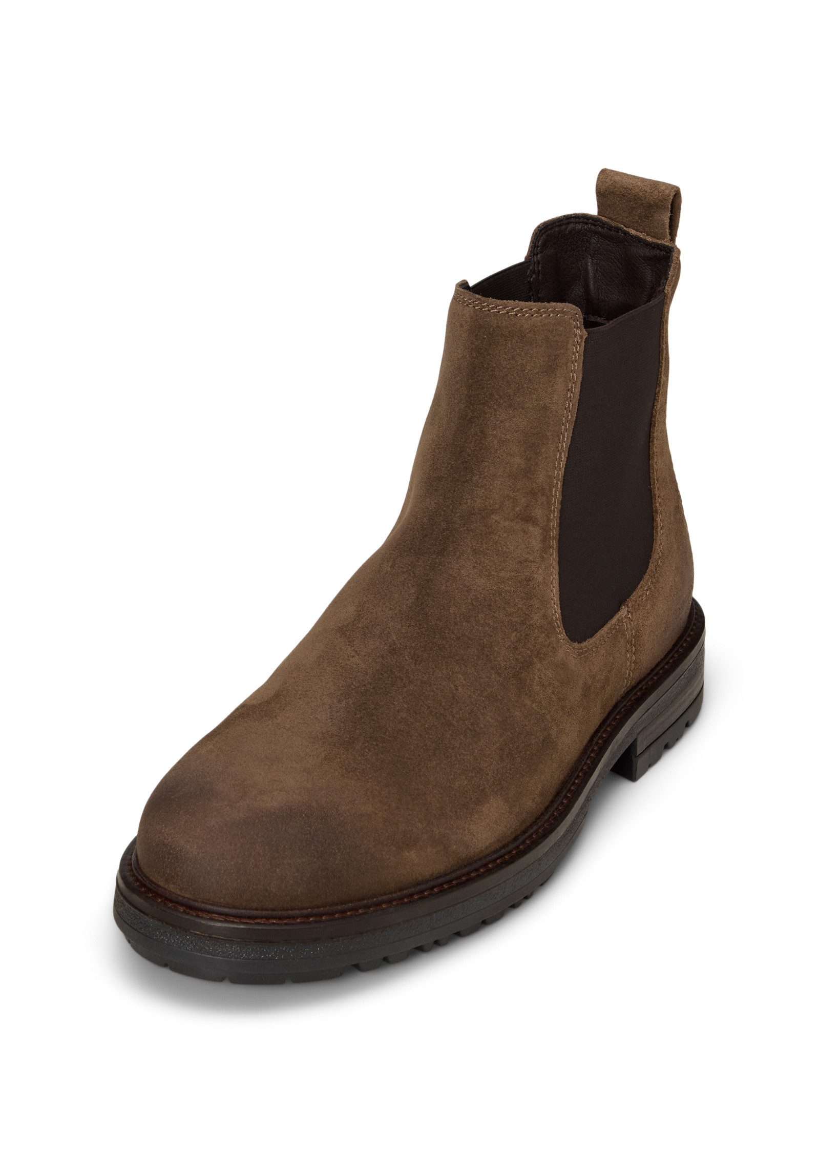 Marc O'Polo aus geöltem Veloursleder Chelseaboots
