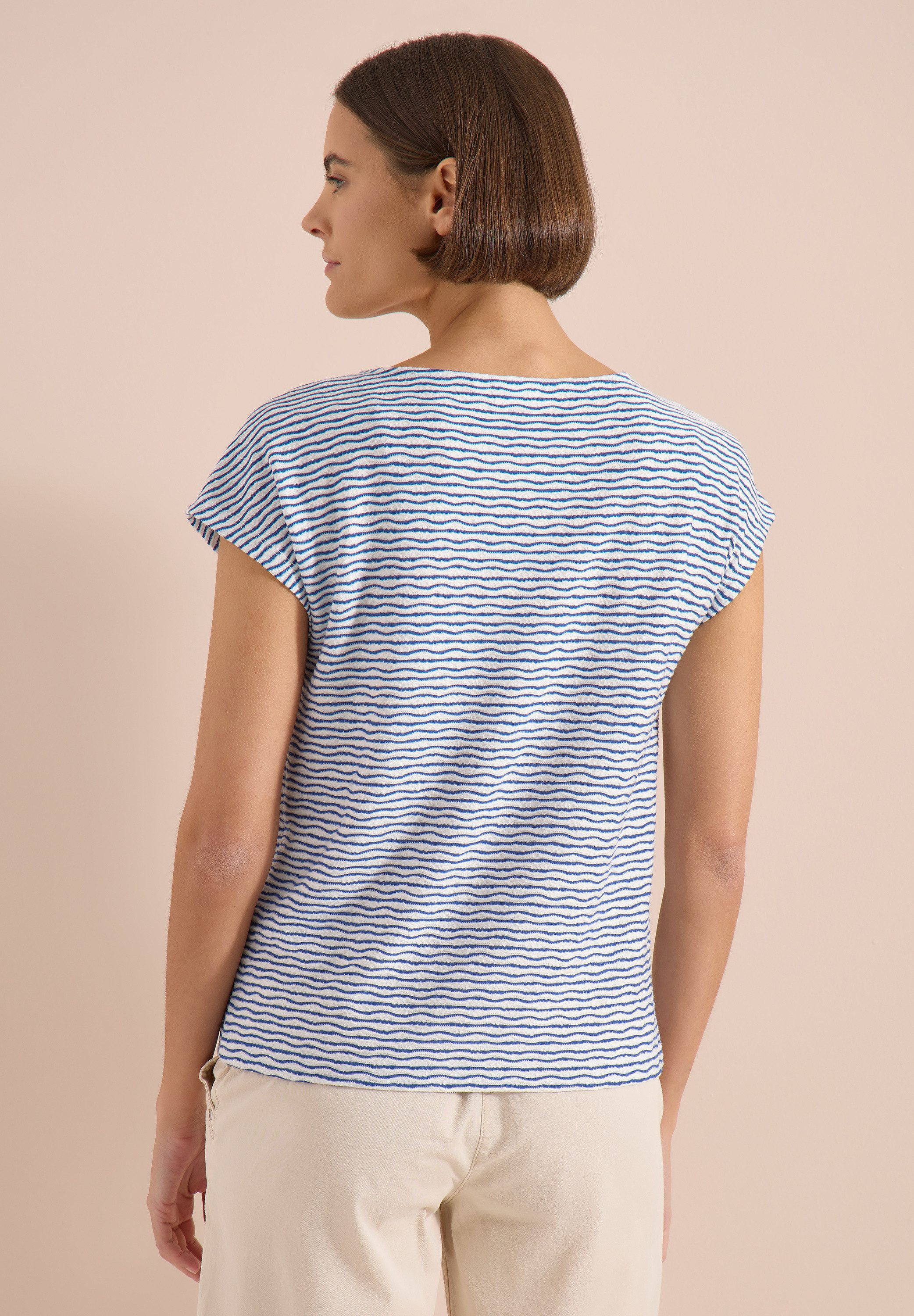 CECIL T-Shirt mit feinen Streifen – Bild 2 von 5
