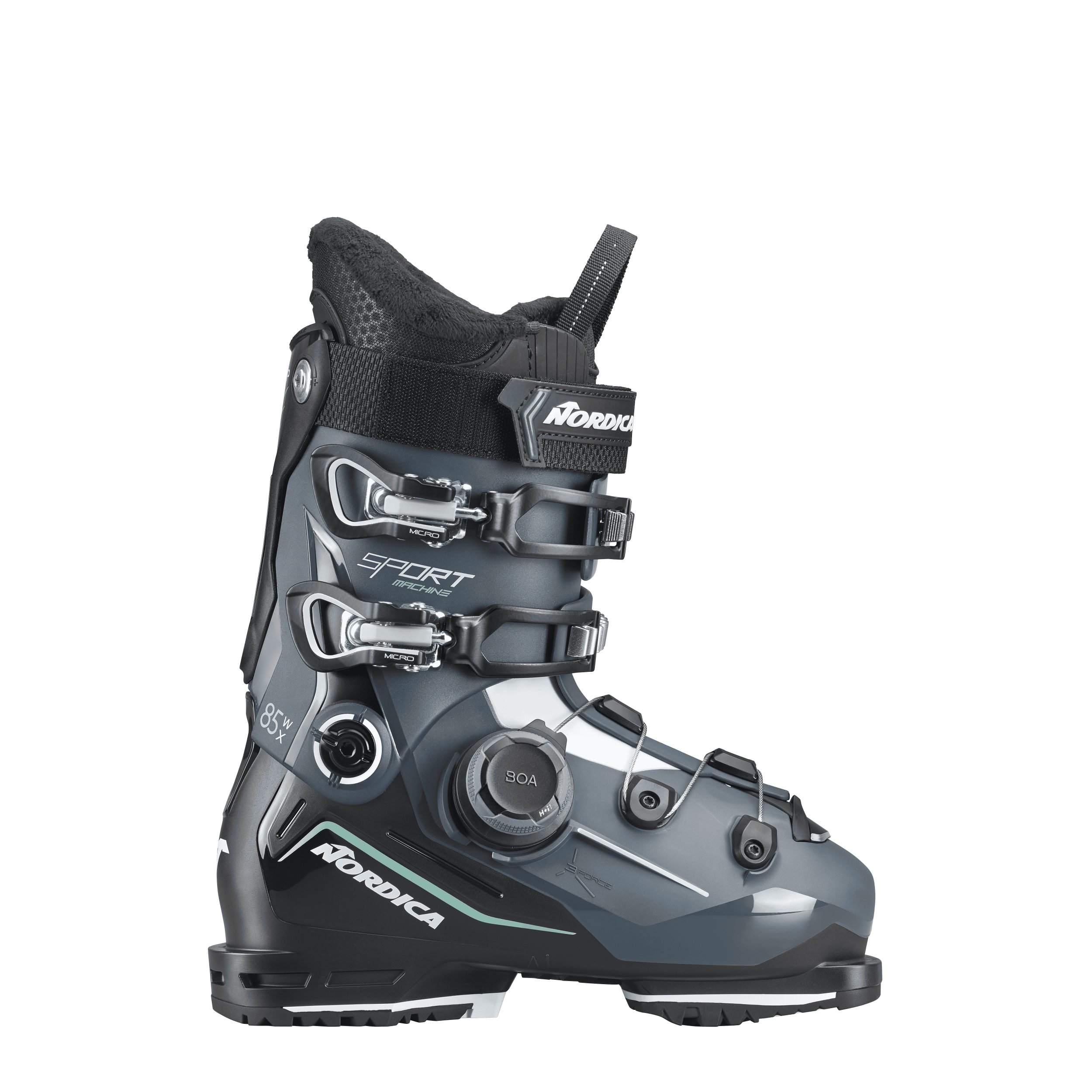 Nordica SPORTMACHINE 3 85 X W BOA (GW) R86 GRÃN-SCHWARZ-WEISS Skischuh