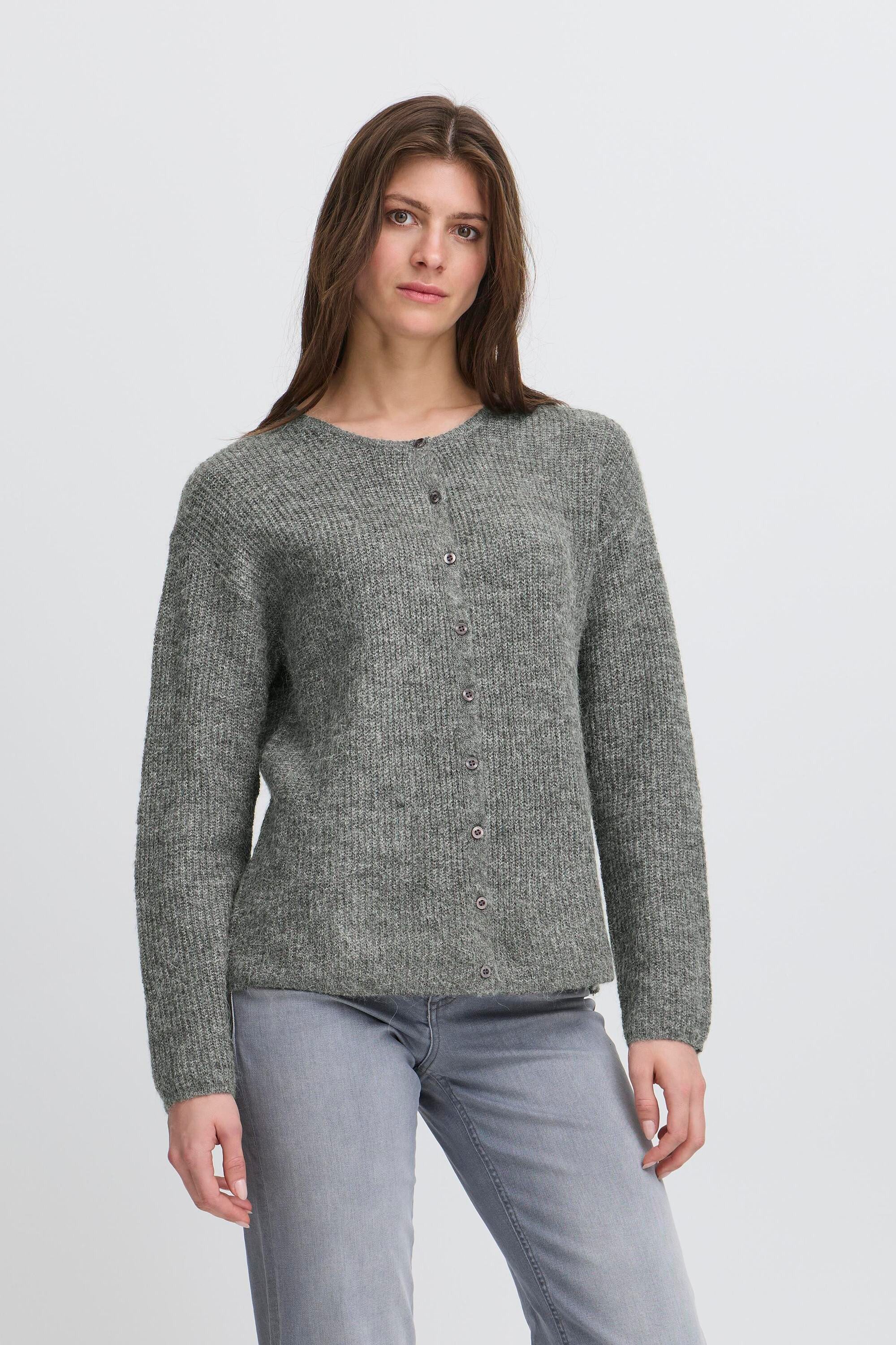 ICHI Cardigan Strick-Cardigan langarm IHKAMARA