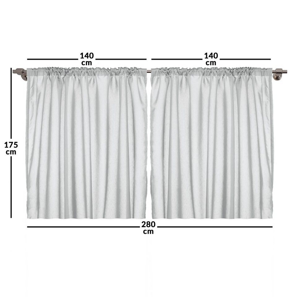 Gardine Schlafzimmer Kräuselband Vorhang mit Schlaufen und Haken,  Abakuhaus, Grau und Weiß Senkrechte Board