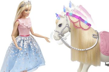 Mattel® Anziehpuppe Mattel Barbie Prinzessinnen Abenteuer Tanzendes Pferd
