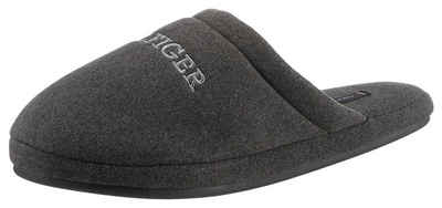 Tommy Hilfiger FLEECE HILFIGER HOMESLIPPER Pantoffel mit Logostickerei