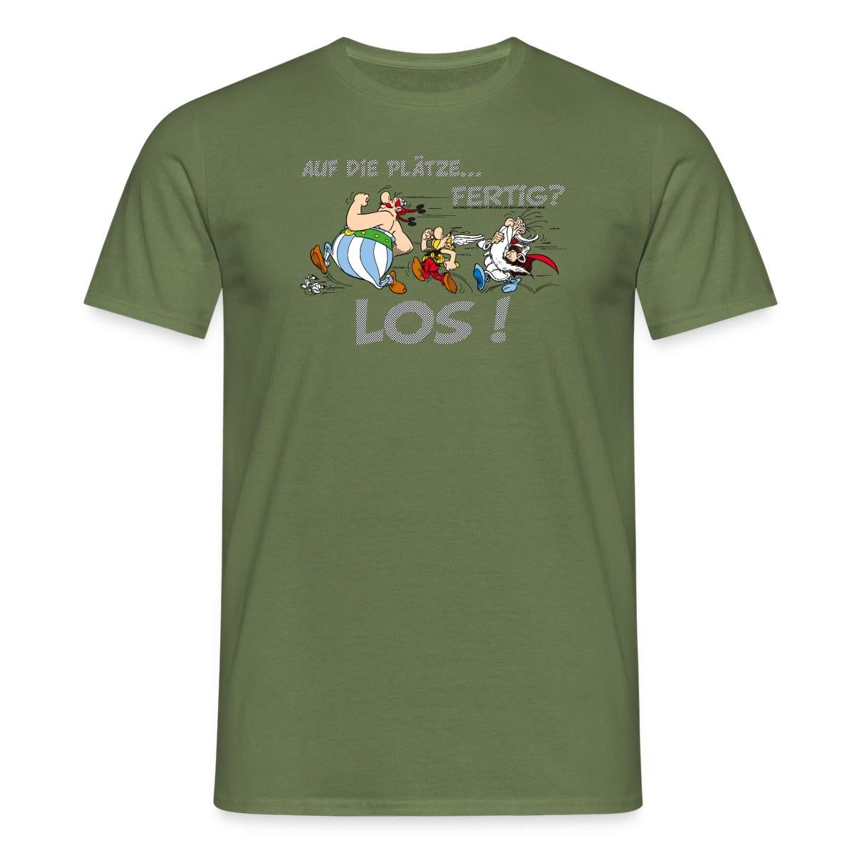Spreadshirt T-Shirt Asterix und Obelix Sport Spruch Männer T-Shirt (1-tlg)