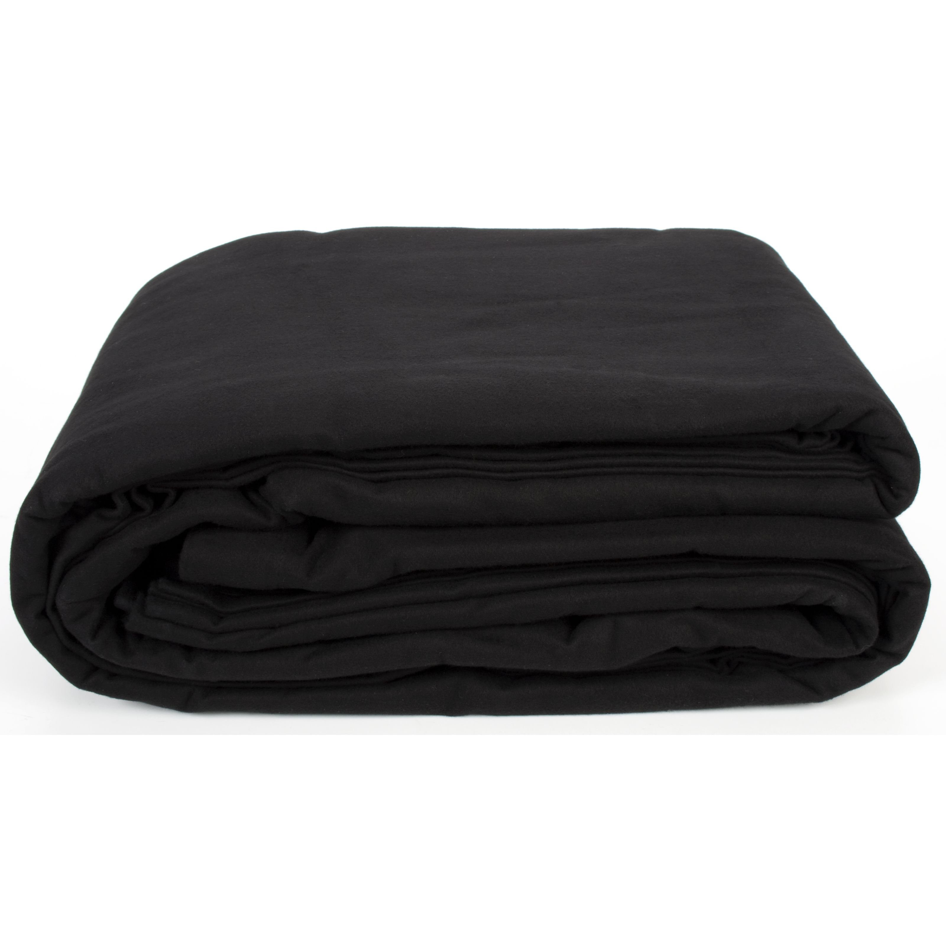 lightmaXX Gerüst, (Premium Bühnenmolton 20m x 300cm 300g/qm Schwarz 100% Baumwolle Beidseitig Gerauht B1 Zertifiziert DIN 4102 Ideal für Studio Dekoration Wandverkleidung Made in Germany, Zubehör für Licht und Bühne, Molton), Bühnenmolton, Premium, 300g/qm
