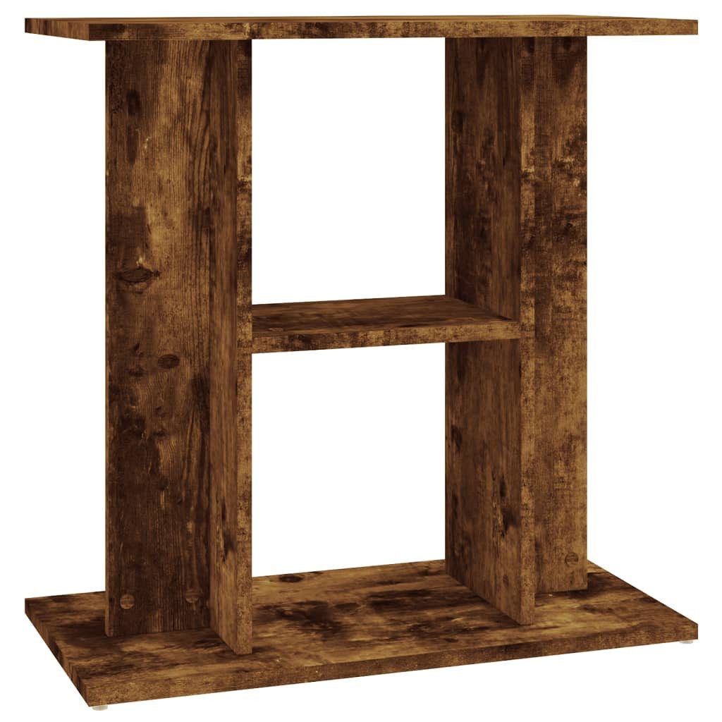 vidaXL Aquariumunterschrank Aquariumständer Geräucherte Eiche 60 x 30 x 60 cm Holzwerkstoff
