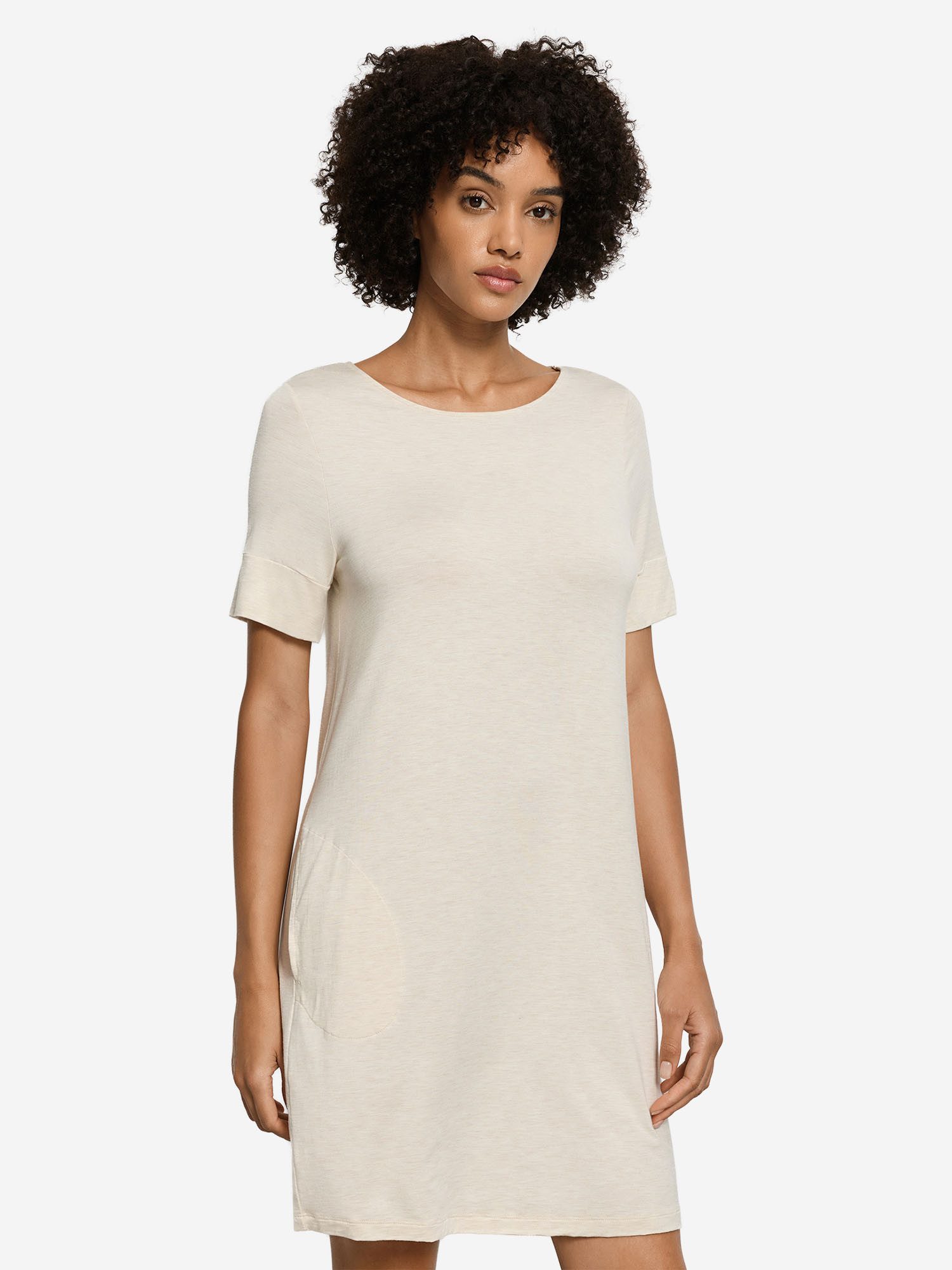 Hanro Nachthemd Natural Elegance Schlafkleid, Nachtkleid, Schlafhemd