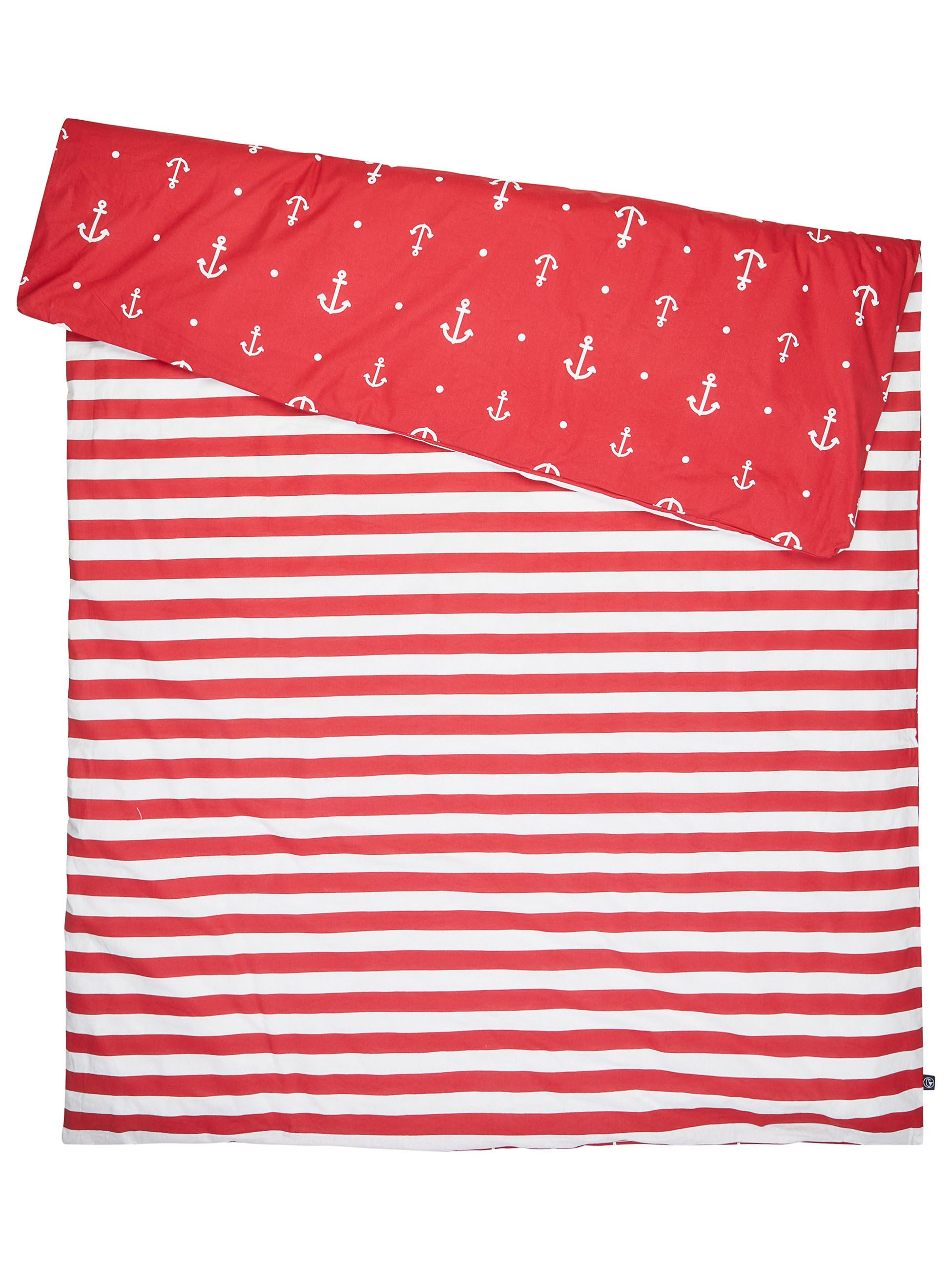 Schietwetter Bettwäsche Bettwäsche "Anker & Streifen" günstig online kaufen