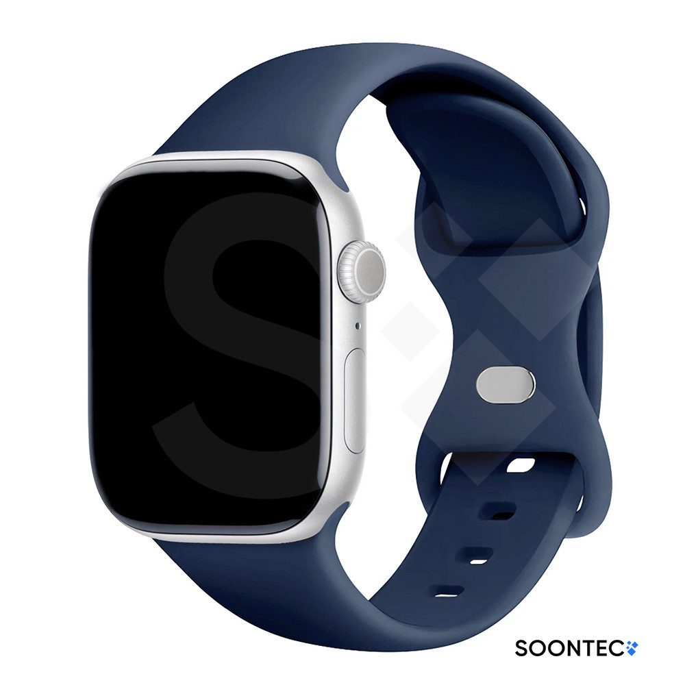 SOONTEC Smartwatch-Armband Silikon Sport Armband für Apple Watch, Ultra, Ultra 2, Ultra 3 und Series 1 bis 11