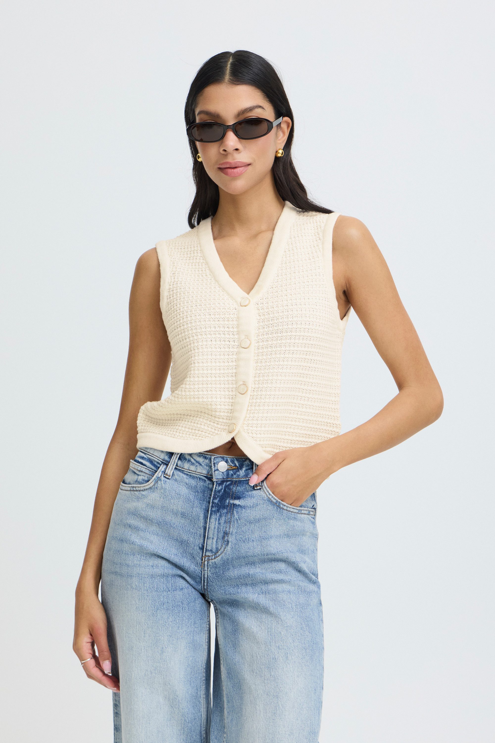 b.young Shirtweste Ärmellose BYMIKALA
