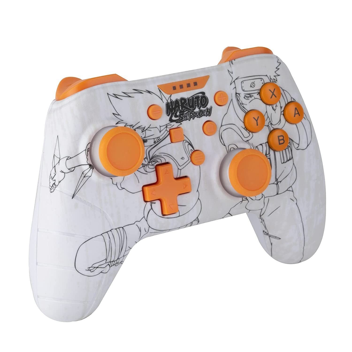 KONIX Naruto Switch Controller Switch-Controller weiß