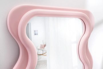 LebensWohnArt Wandspiegel Extravaganter Design Spiegel 160x70cm FORMOSA rosa