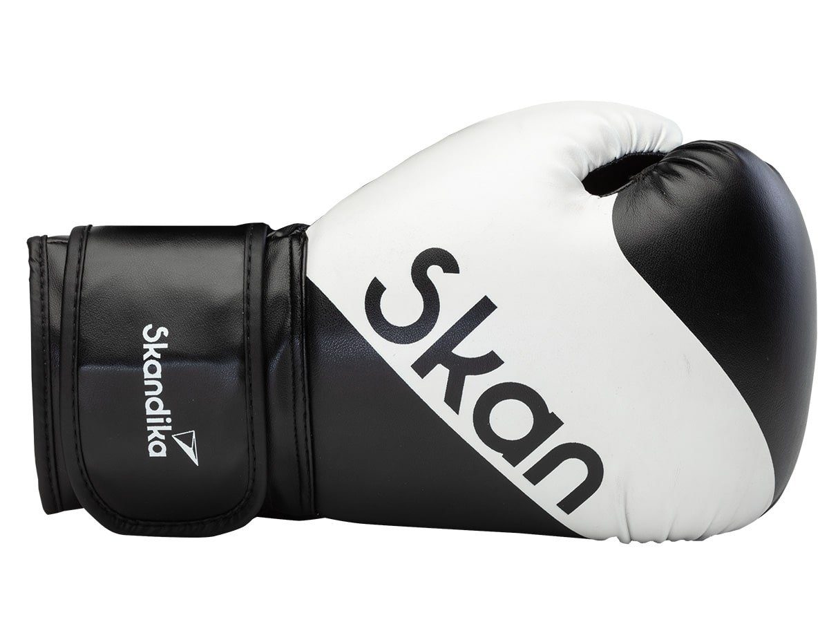 Boxhandschuhe für Männer Frauen und Gloves Robuste Skandika Weiß, Boxing