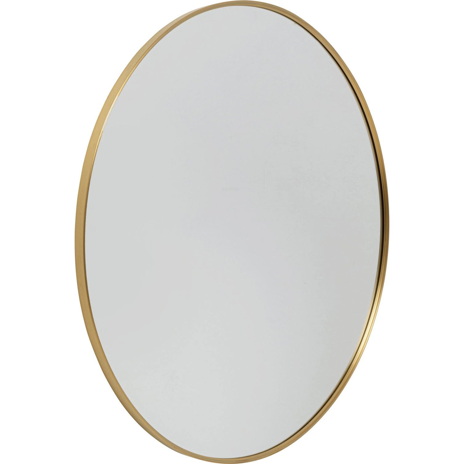 Kare Design Wandspiegel Simply, mit Metallrahmen, Ø90cm