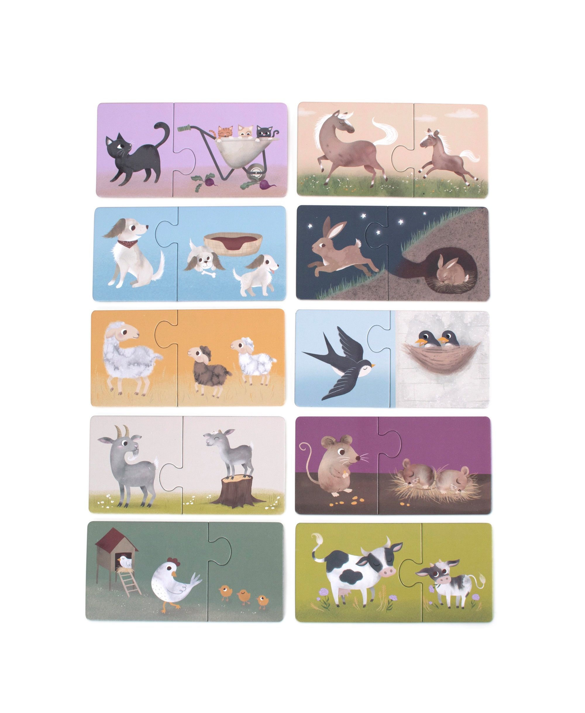 FILIBABBA Puzzle Mein erstes Puzzle: Tierwelten günstig online kaufen