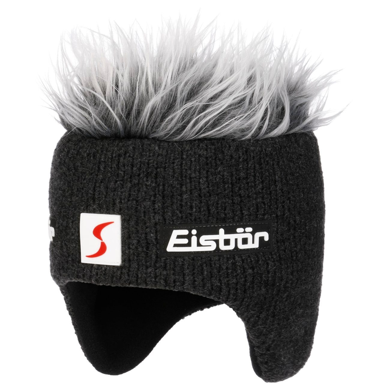 Eisbär Strickmütze (1-St) Wintermütze mit Futter, Made in Austria