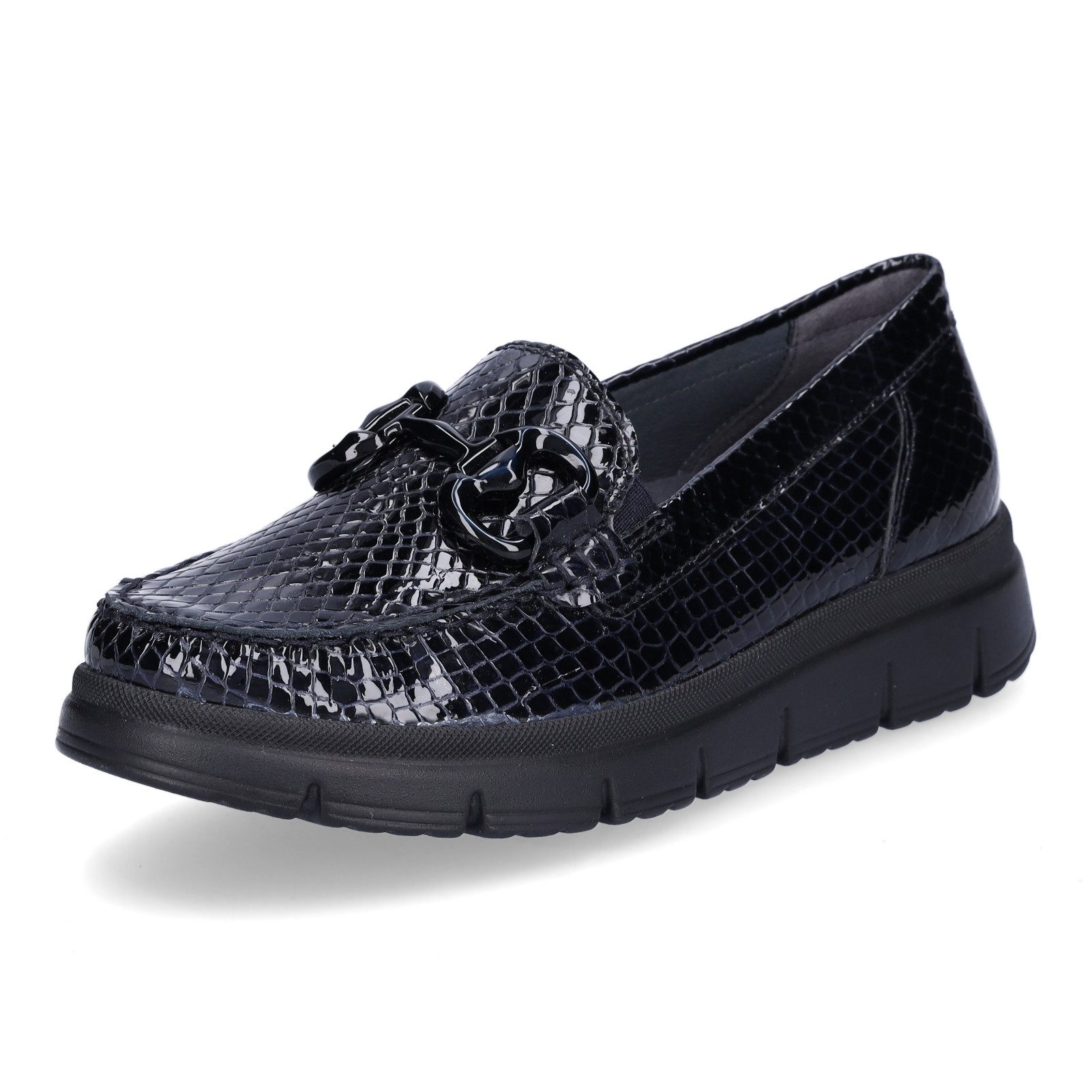 Waldläufer Waldläufer Damen Slipper Pina dunkelblau Slipper