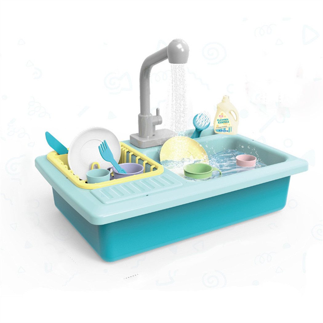 Bifurcation Sandform-Set Niedliches Spielset für die Küchenspüle mit Wasserhahn und Spülbecken, (1-tlg)