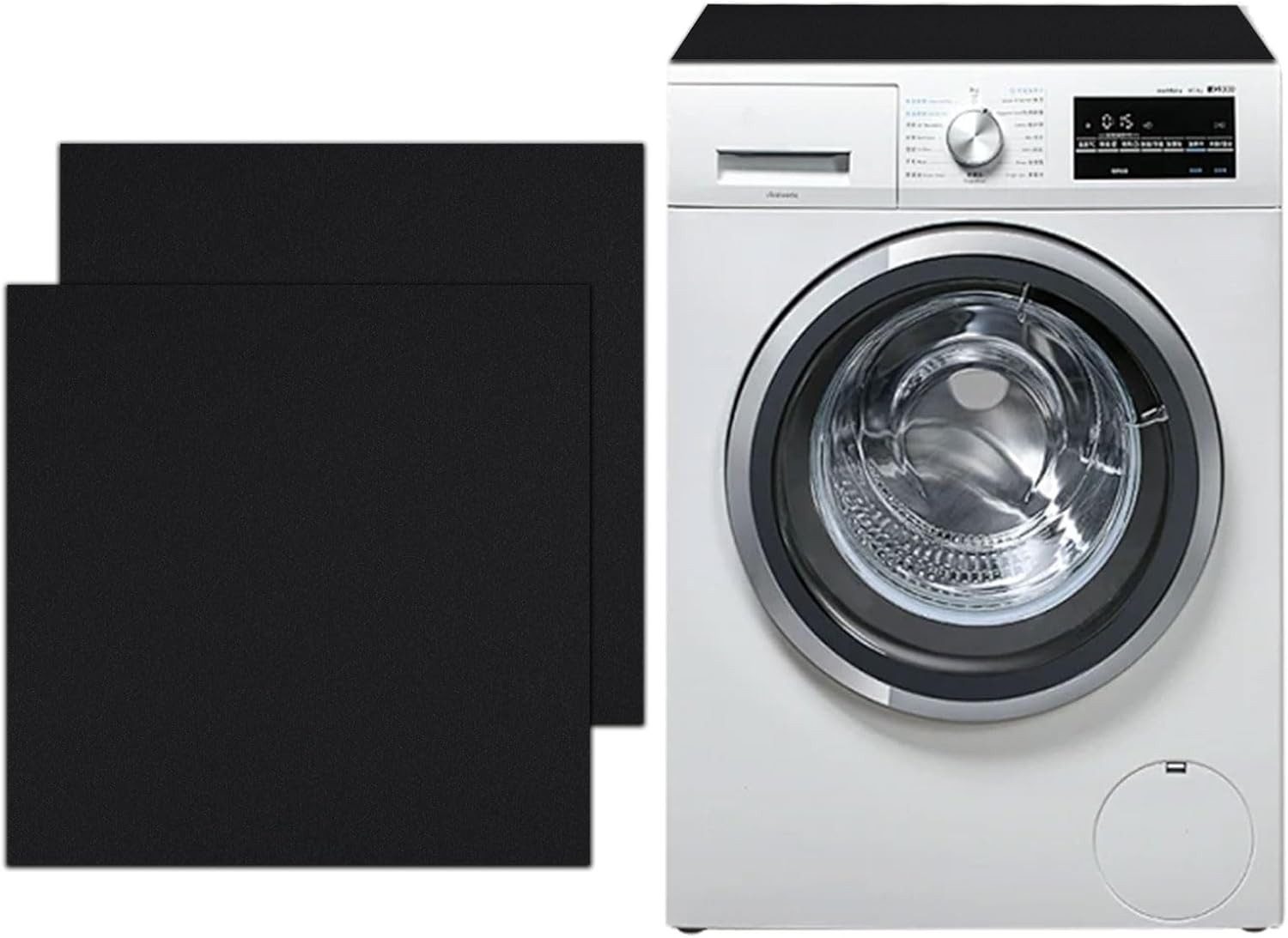 Anti-Rutsch-Pad Antirutschmatte 60x60 cm 2er Set für Waschmaschine & Trockner