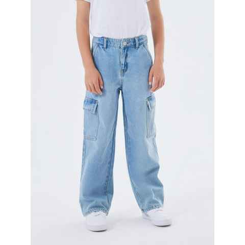 Name It Weite Jeans NKFROSE HW WIDE CARGO JEANS 6190-BS NOOS