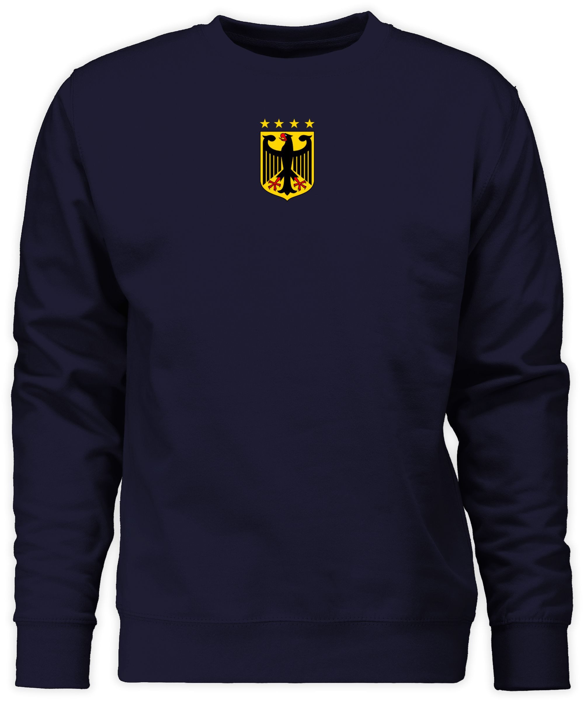 Shirtracer Sweatshirt Deutschland Wappen, Germany, Bundesadler, Deutschland Adler (1-tlg) 2026 Fussball WM Fanartikel