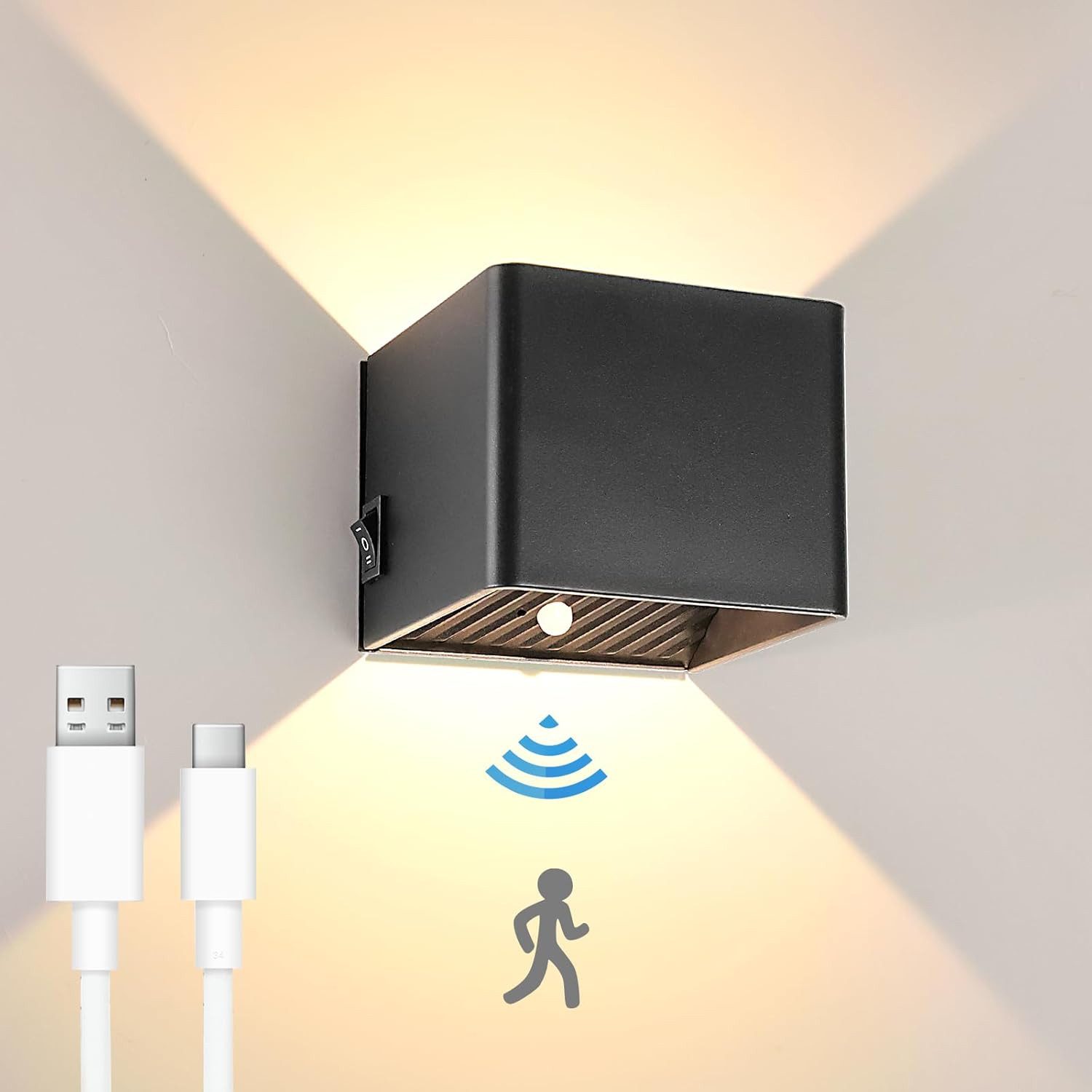 BlingBin LED Wandleuchte Kabellose Akku Wandlampe günstig online kaufen