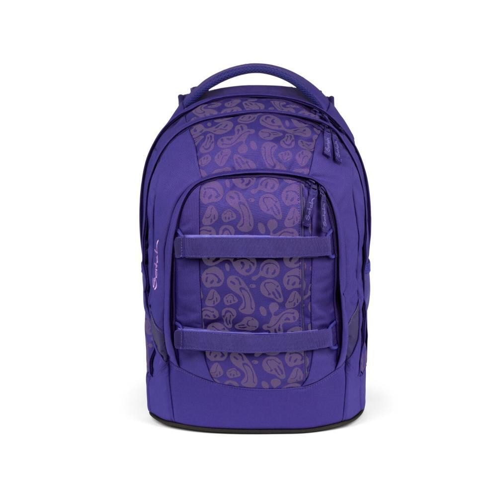 Satch Schulrucksack Pack (Streetwalk Edition, inkl. Schlamperbox, Geldbörse und Regenhülle)