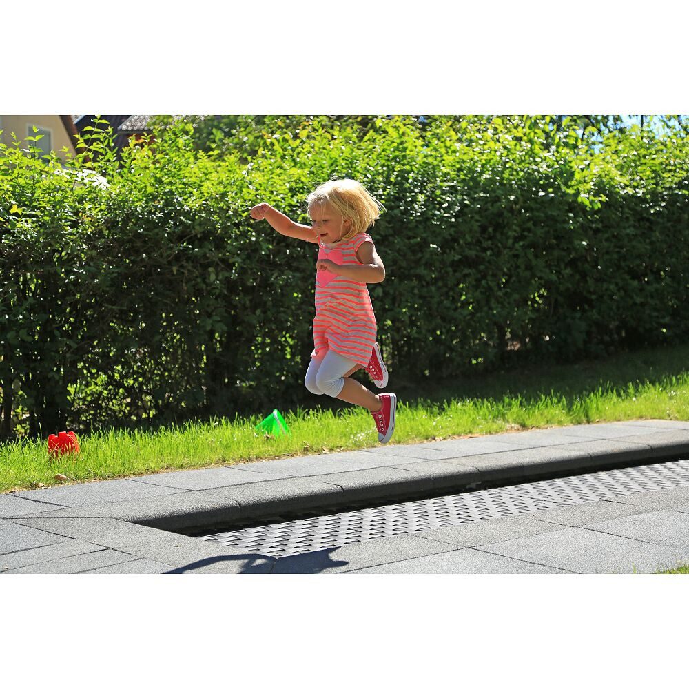 Eurotramp Gartentrampolin Bodentrampolin Kids Tramp Track, Für öffentliche Spielplätze, Bewegungsparcours, Seniorenheime