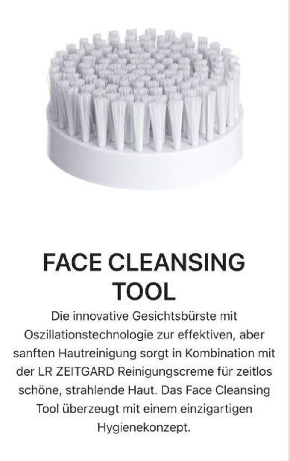 Cleansing Kit Pro ZEITGARD Gesichtsreinigungsbürste LR LR