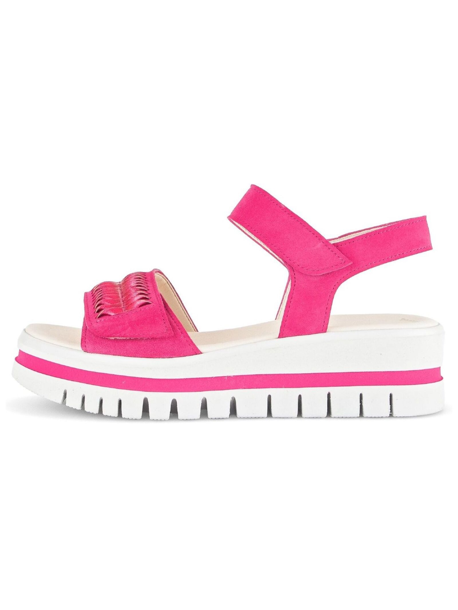 Gabor Sandalen Veloursleder/Textil Keilsandalette günstig online kaufen