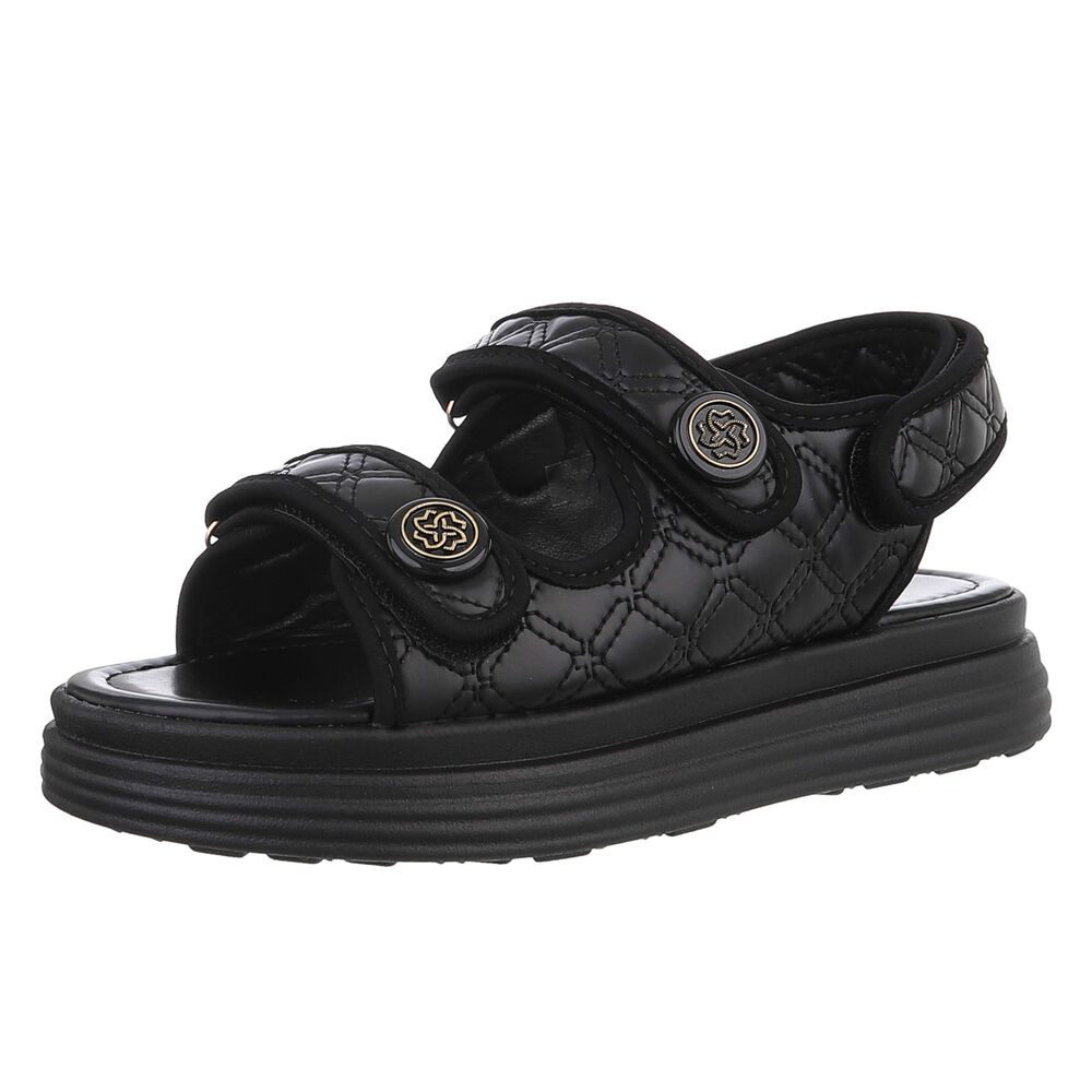 Ital-Design Komfortable Sandalen mit verstellbaren Riemen Riemchensandalett günstig online kaufen