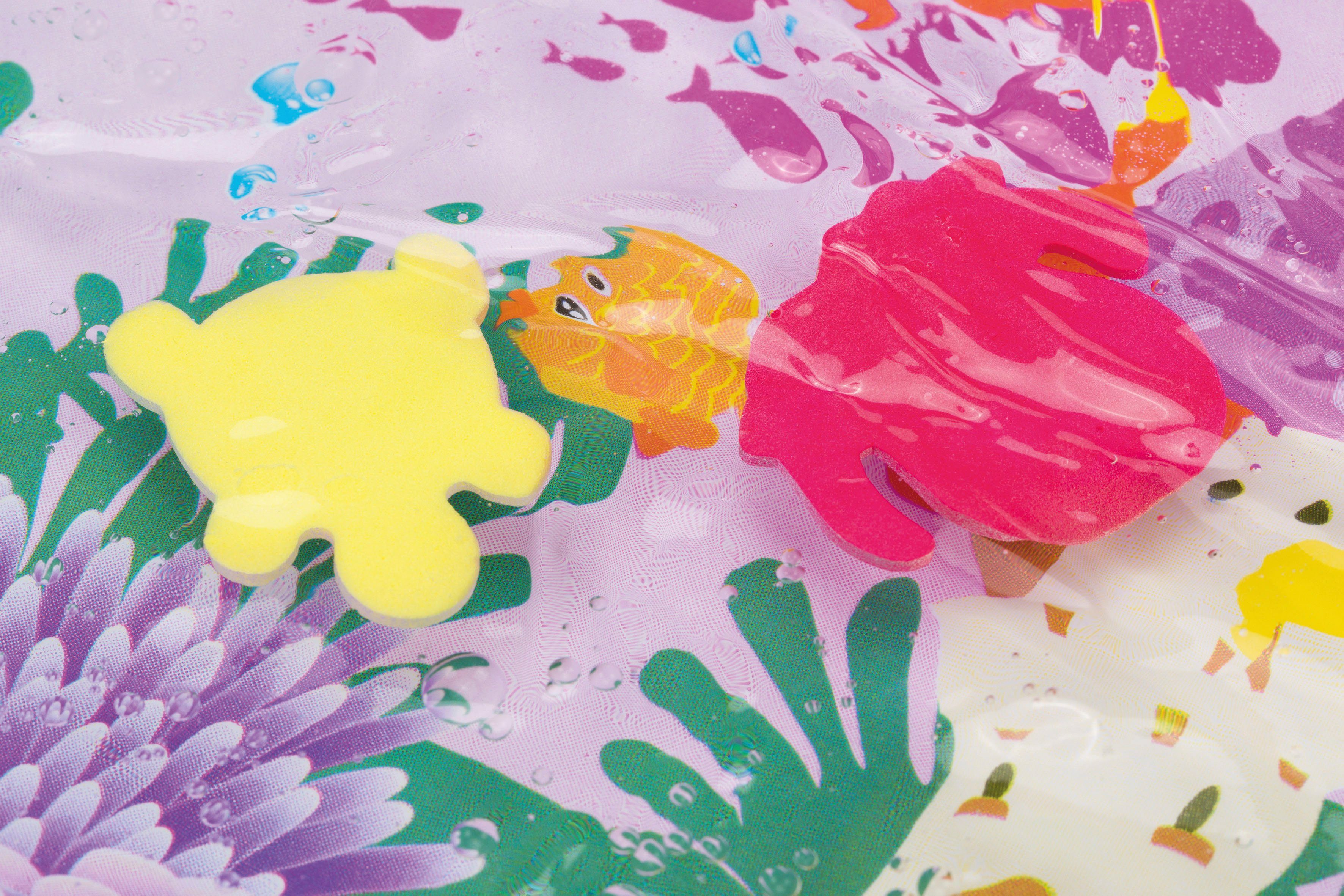 Fillikid Wasserspielmatte Ocean, pink, teilweise mit Wasser befüllbar
