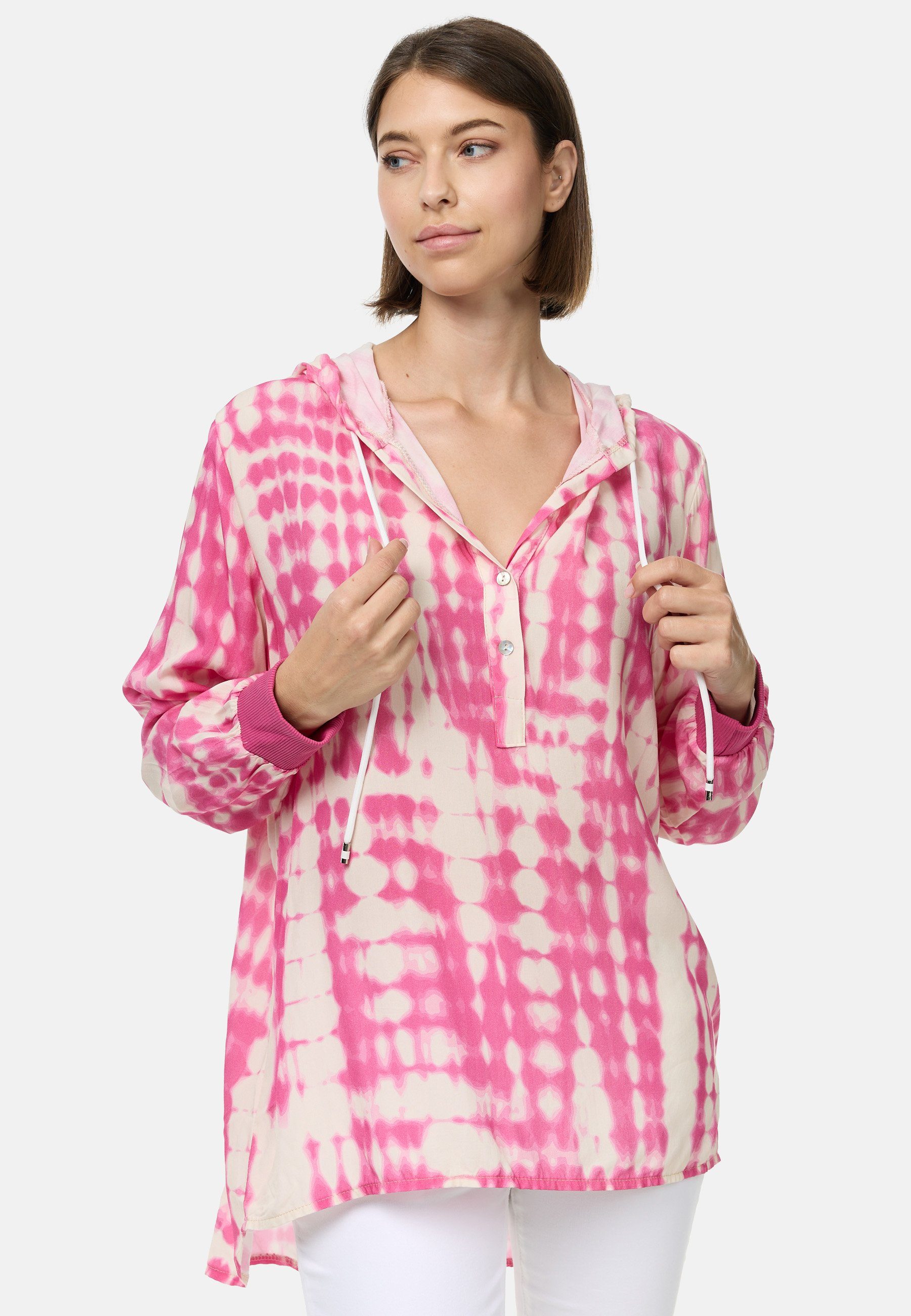 PM SELECTED Schlupfbluse PM63 (Stilvolle Hoodie günstig online kaufen