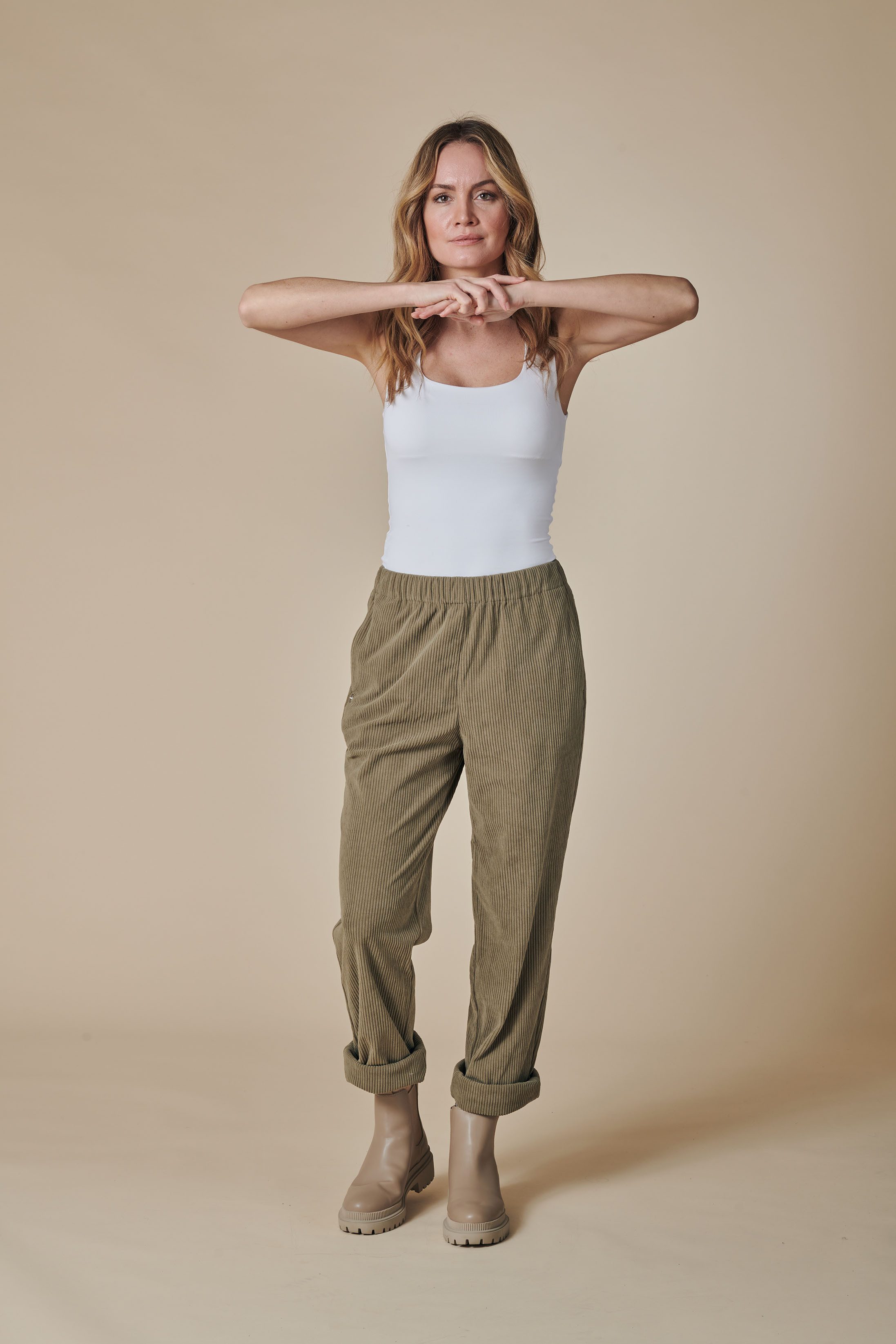 Zhrill Cordhose ZHPIA mit Rippstruktur
