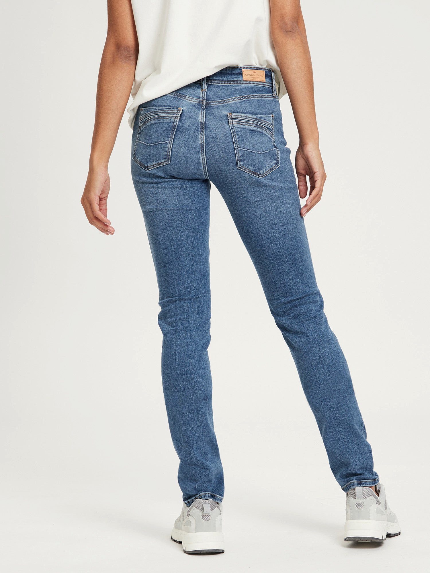 CROSS JEANS® Stretch-Jeans CROSS JEANS ANYA dark blue P489-228